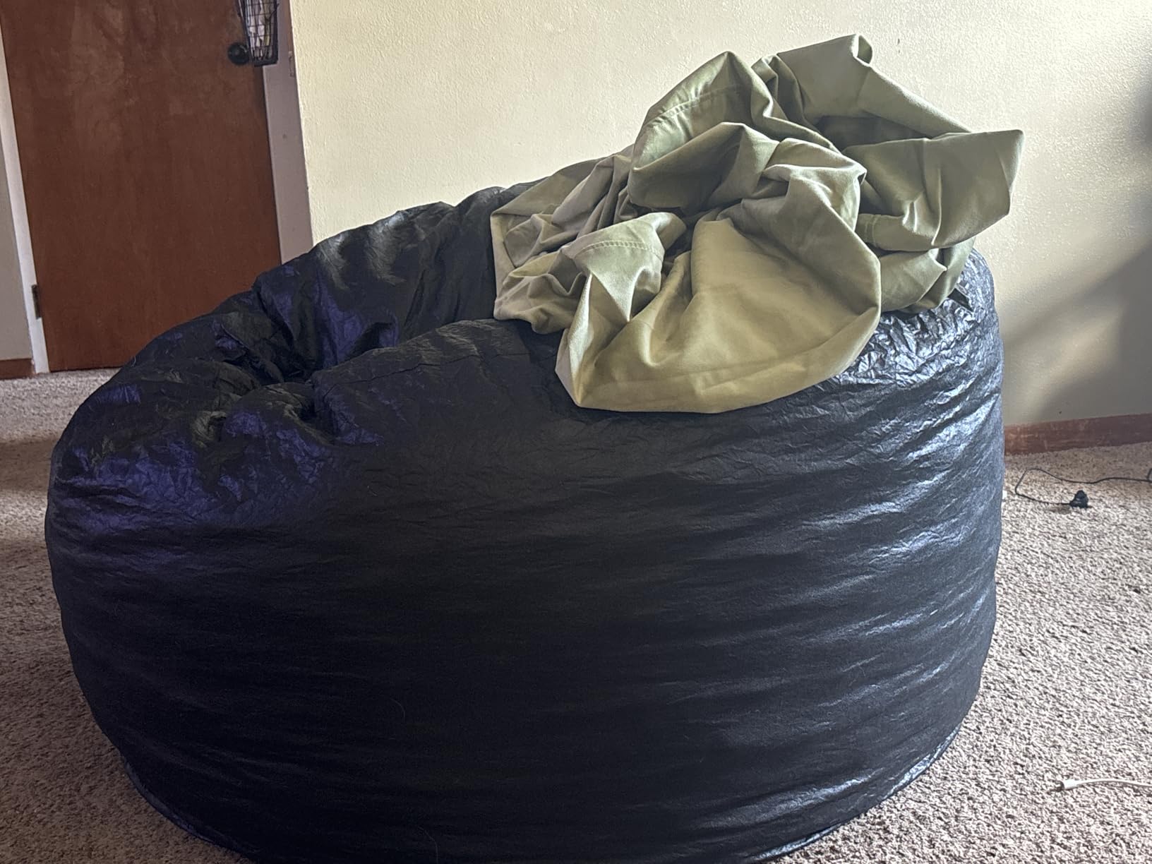 Codi 4 FT Bean Bag Chairs for Adults, Large Beanbag with Filler, Grey | Premium shredded foam fill, Machine washable cover, Built-in zipper, Reinforced seams, Ideal for gaming customer photo 2