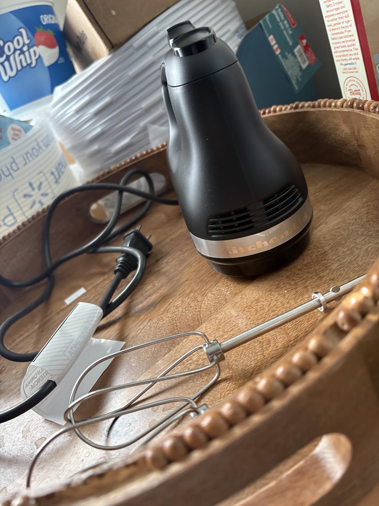 KitchenAid 5 Ultra Power Speed Hand Mixer, KHM512, Contour Silver customer photo 1