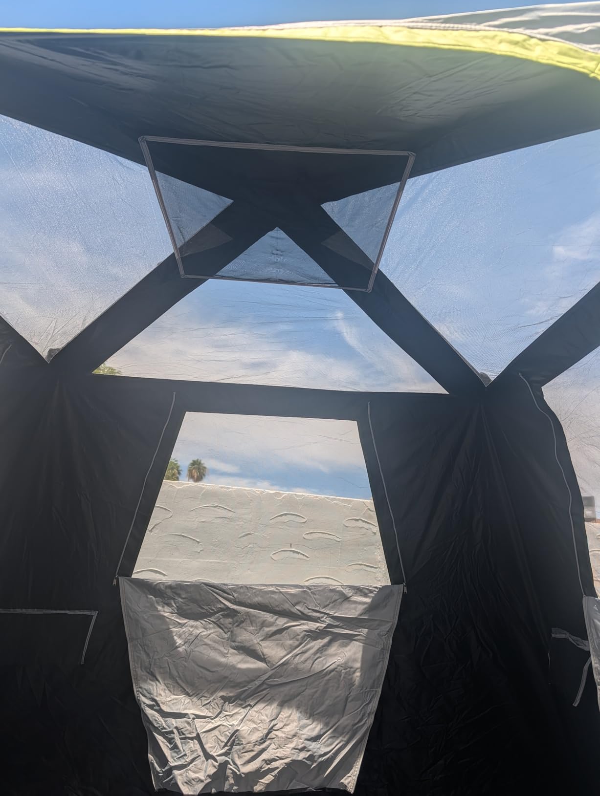 EVER ADVANCED 6 Person Camping Tent, Blackout Design Tent for Camping Instant Cabin Tents for Family with Rainfly, 60s Easy Setup, Water-Resistant customer photo 2