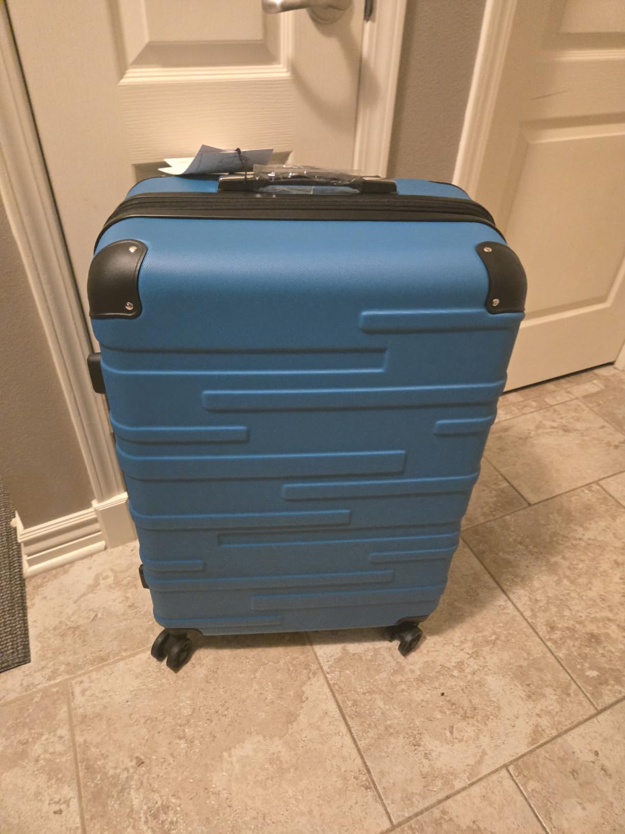 Coolife Hardside ABS Luggage, TSA Lock, Spinner Wheels, 28in Checked customer photo 1