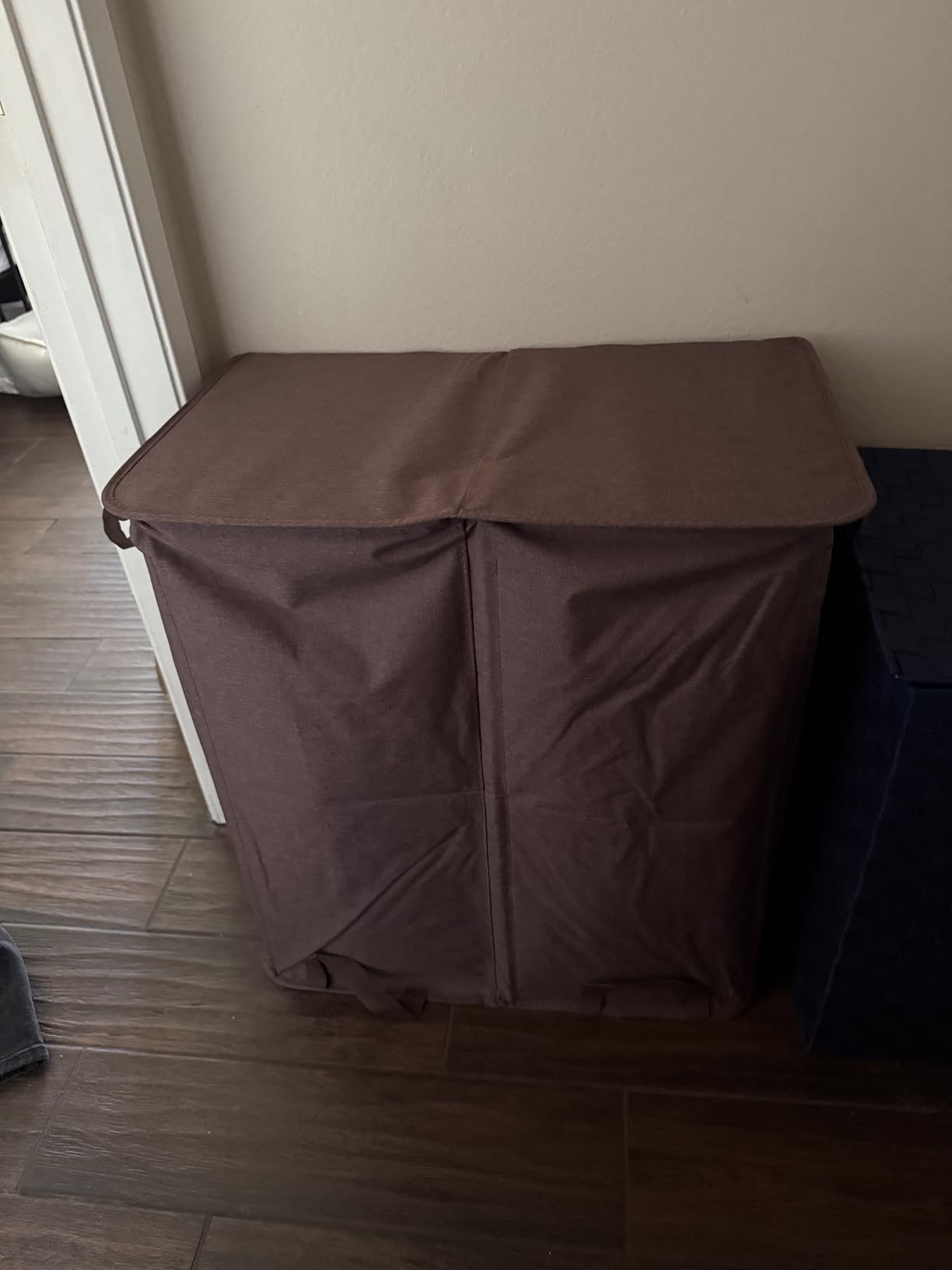 Lifewit Double Laundry Hamper with Lid, Removable Laundry Bags, Beige customer photo 1