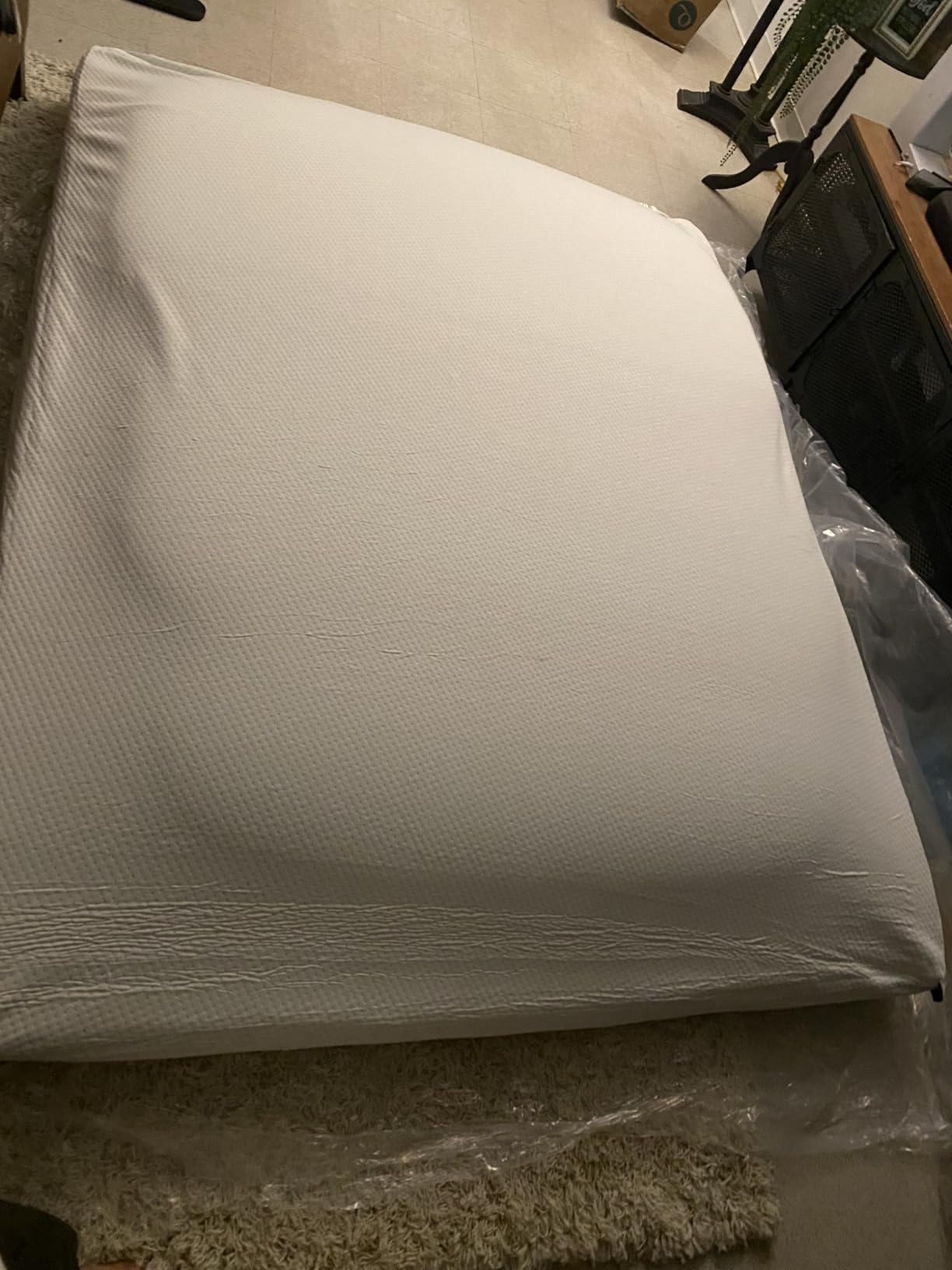 Zinus 12 Inch Queen Green Tea Memory Foam Mattress, Medium Firm Feel | Pressure-Relieving Comfort & Full-Body Support, Naturally Fresh, CertiPUR-US & OEKO-TEX Certified Safe Materials customer photo 1
