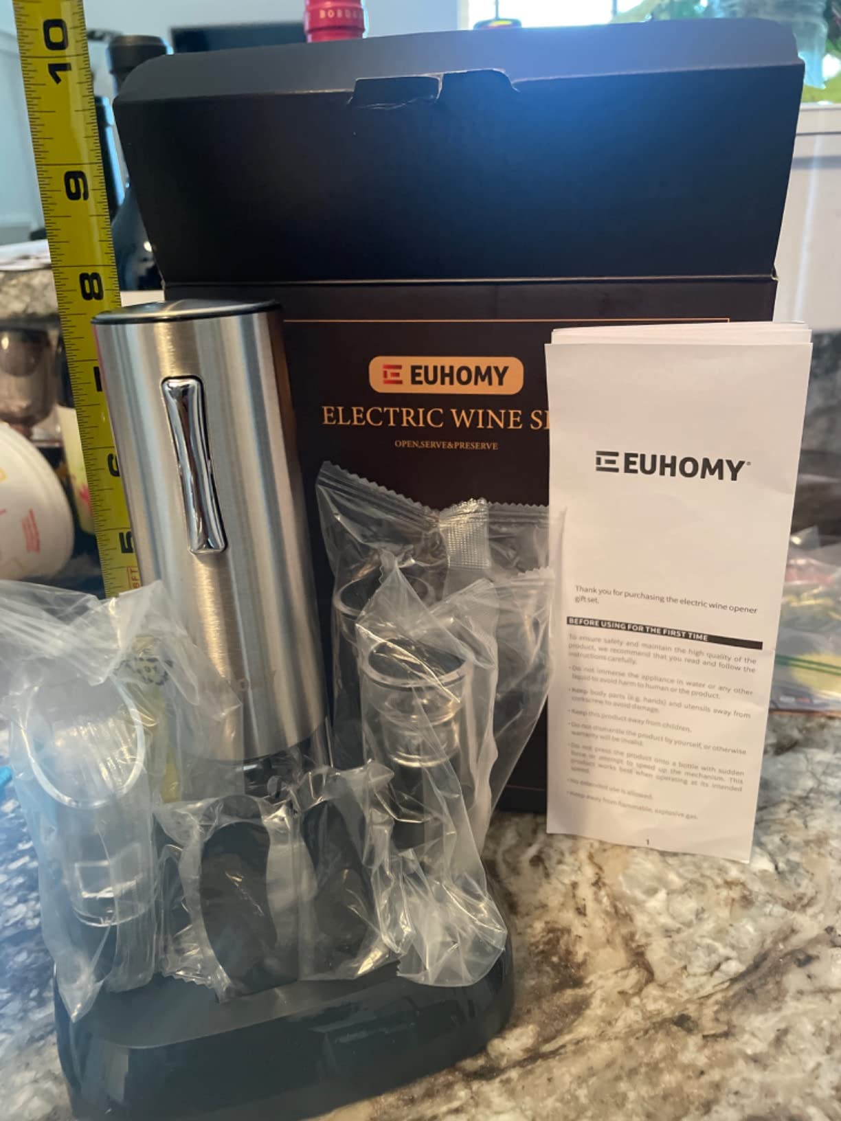 EUHOMY 24 Inch Beverage Refrigerator, 180 Can Under Counter Refrigerator customer photo 1