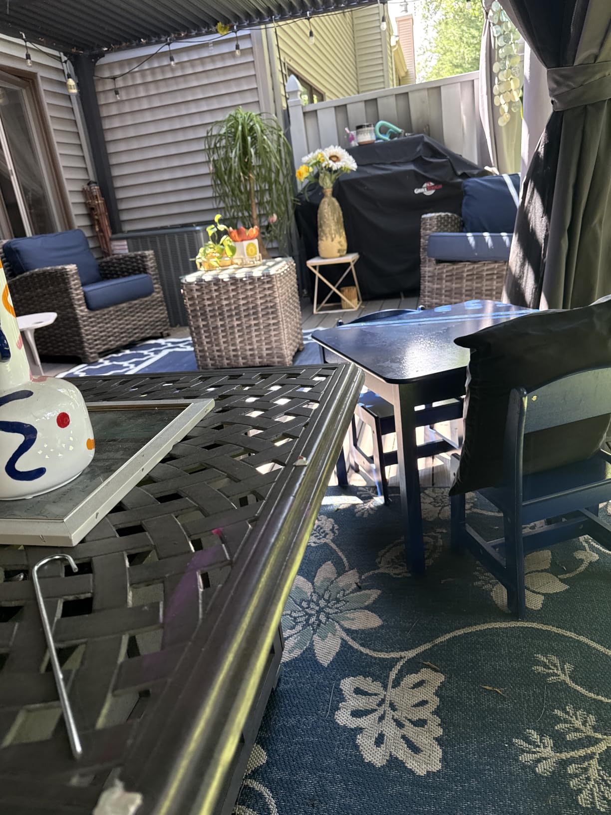 Delta Children MySize Kids Wood Table and Chair Set (2 Chairs Included) - Ideal for Arts & Crafts, Snack Time, Homeschooling, Homework & More, Bianca White/Natural customer photo 1