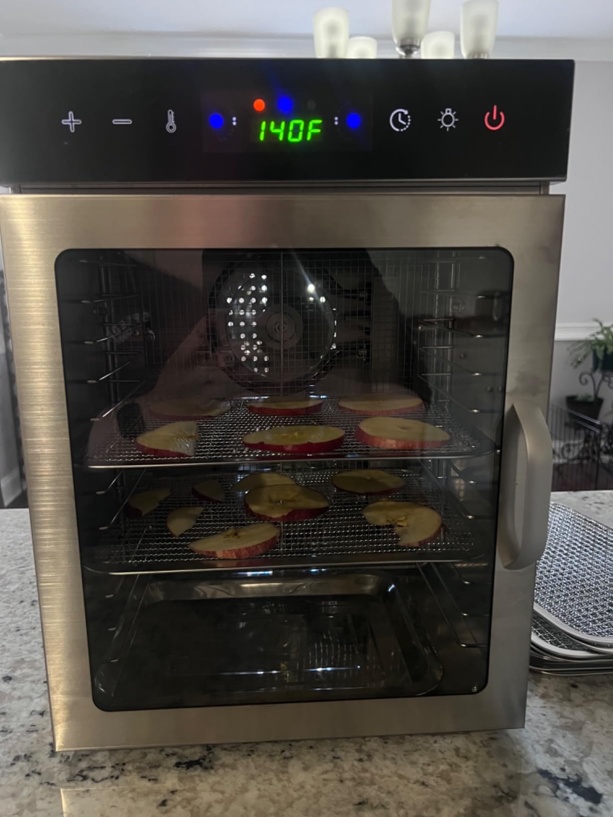 HOPERAN 12 Tray Food Dehydrator Machine for Jerky, Fruit, Herb & Dog Treats customer photo 1