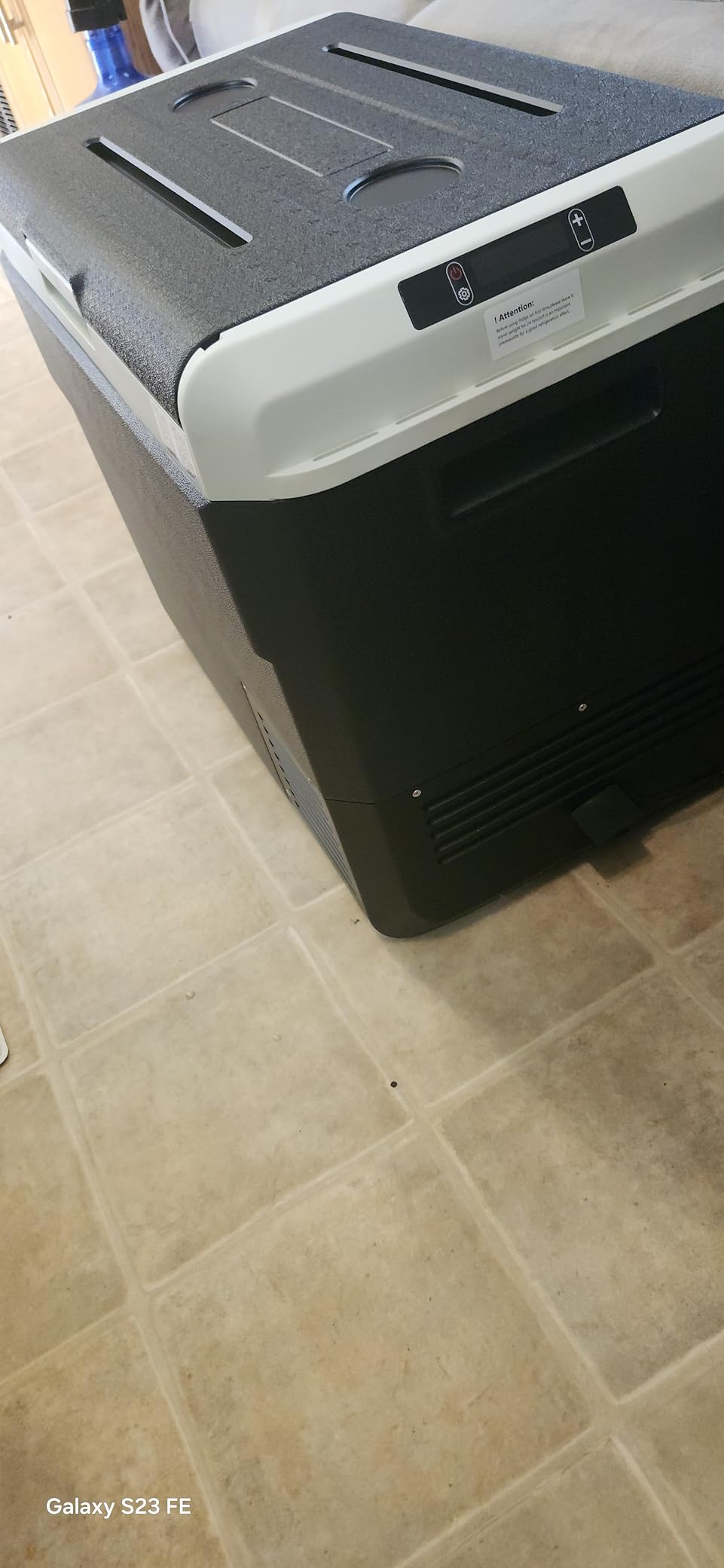 EKOJUCE 12V Refrigerator 53QT Portable Freezer Electric Cooler customer photo 1