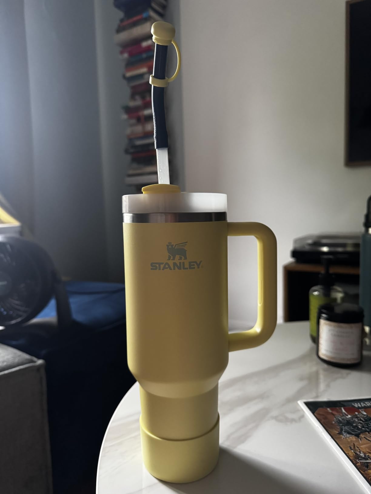 STANLEY Quencher H2.0 Tumbler with Handle and Straw 30 oz | Flowstate 3-Position Lid | Cup Holder Compatible for Travel | Insulated Stainless Steel Cup | BPA-Free | Rose Quartz 2.0 customer photo 2