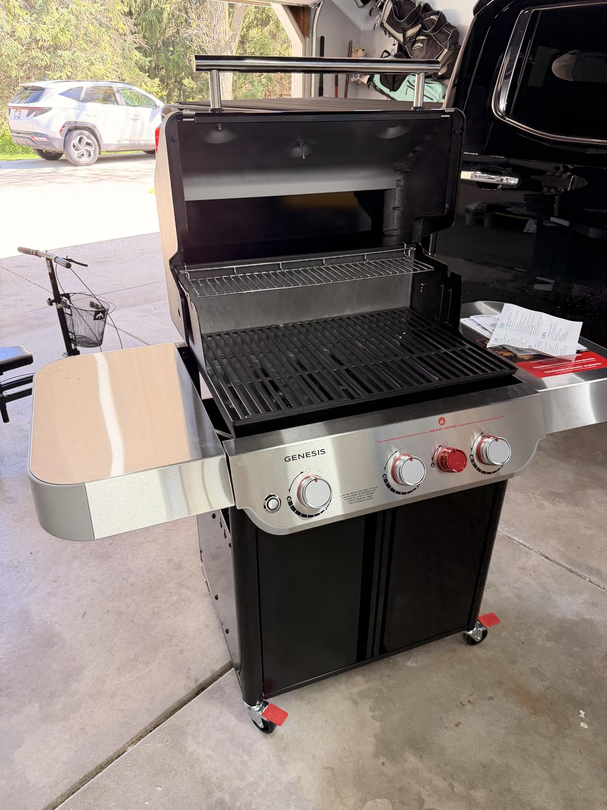 Weber® Genesis E-325 Gas Grill, Outdoor Cooking, Propane Grill, Black customer photo 2