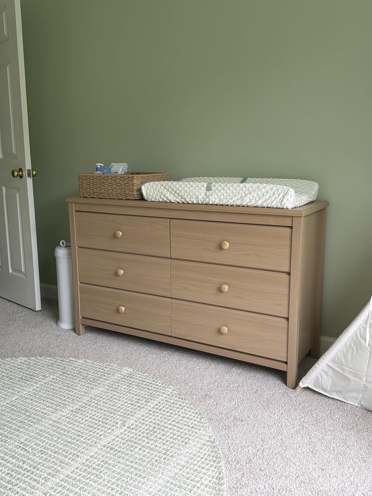 Storkcraft Alpine 6-Drawer Dresser, Driftwood customer photo 2
