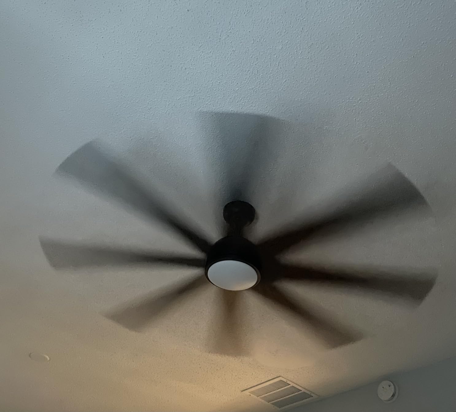 Fanbulous 65 Inch Black Ceiling Fans with 3CCT Lights and Remote customer photo 2