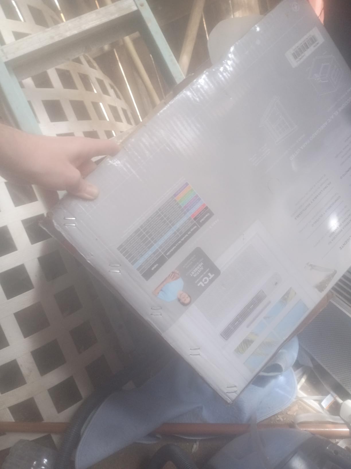 TCL 8000 BTU Smart Window Air Conditioner with Dehumidifier, Remote Control customer photo 1