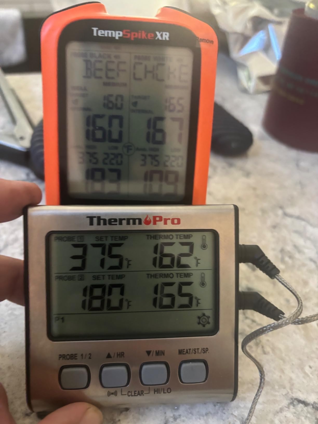 TempPro TempSpike 1000FT Wireless Meat Thermometer Digital with 2 Probes customer photo 1