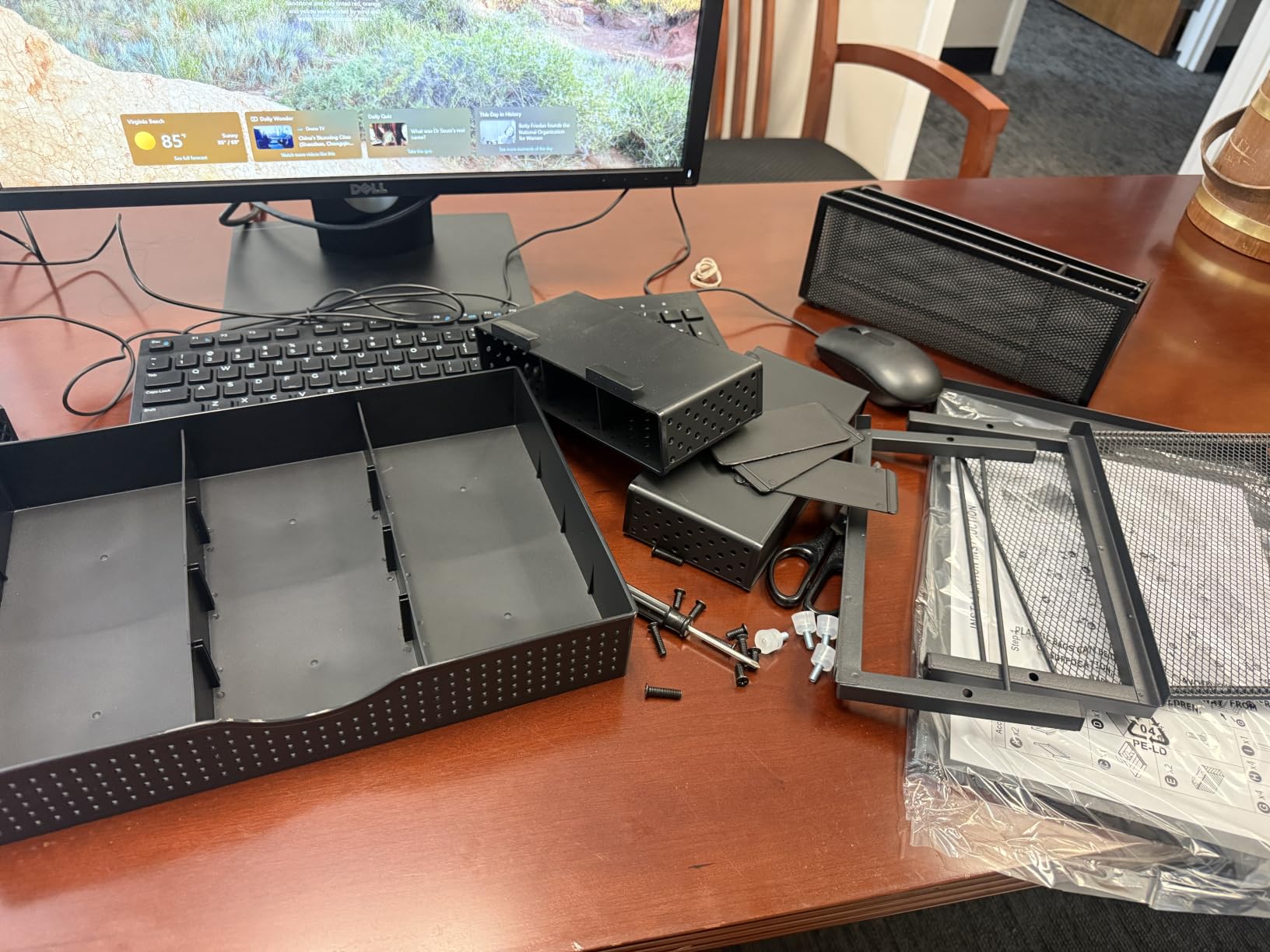 gianotter Monitor Stand with Drawer and 2 Pen Holders customer photo 1