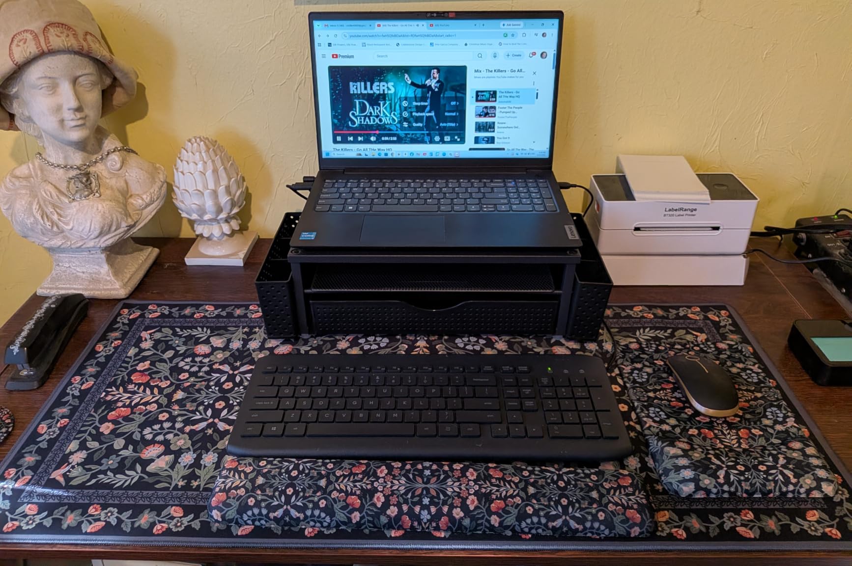 gianotter Monitor Stand with Drawer and 2 Pen Holders customer photo 2