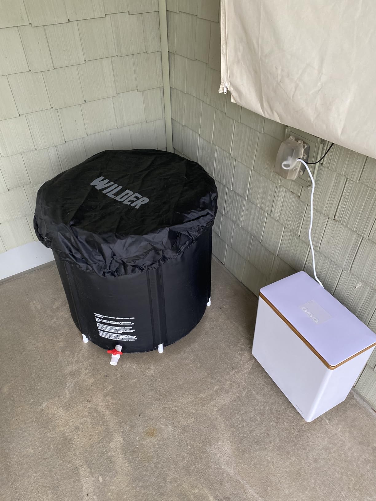 Wilder XL Ice Bath Cold Plunge – 86 Gallon Portable Ice Bath Tub for Recovery and Cold Water Therapy – Triple Insulated customer photo 1