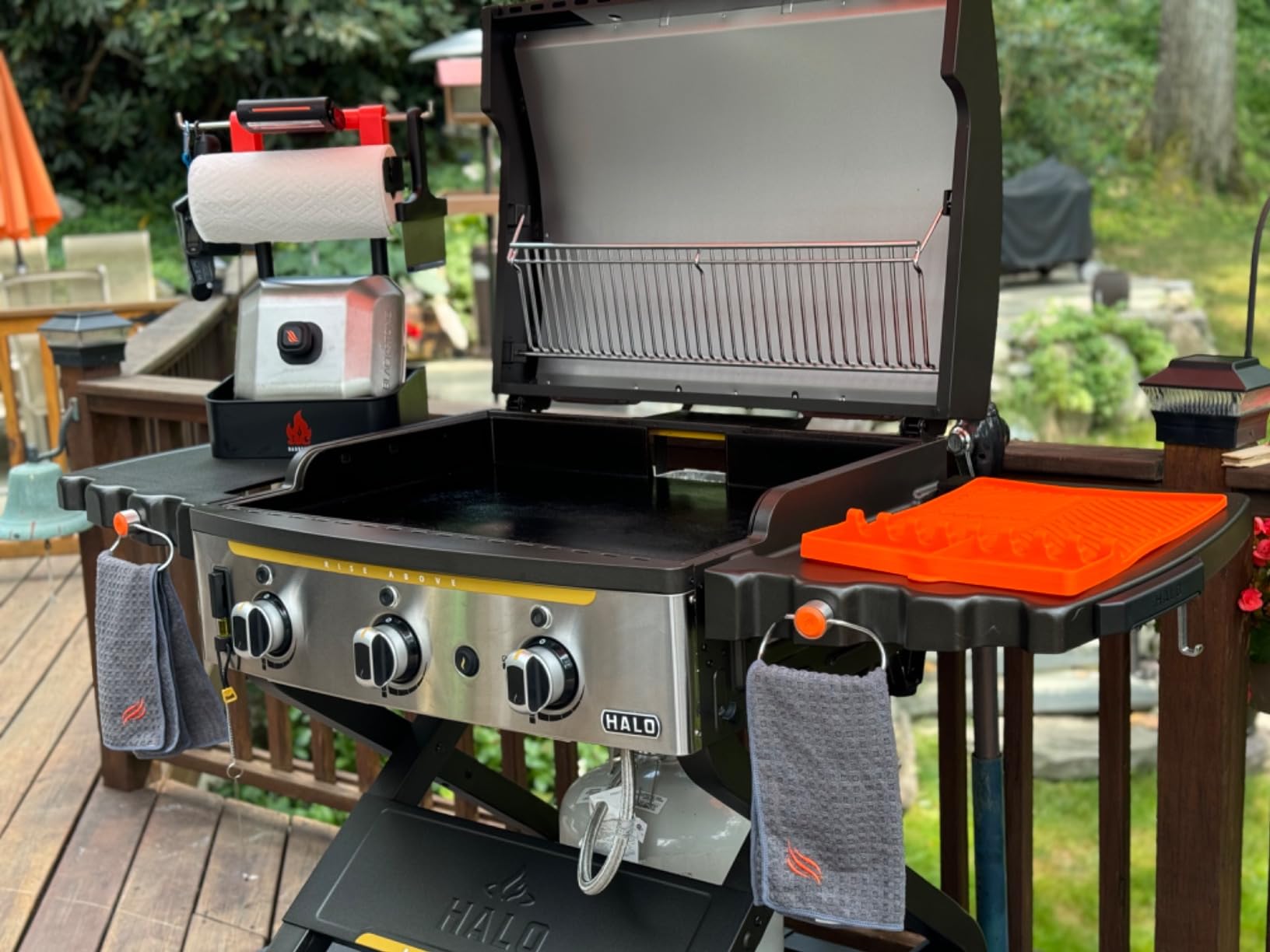 Silicone Grill Mat Compatible with Blackstone, BBQ Griddle Tool customer photo 1