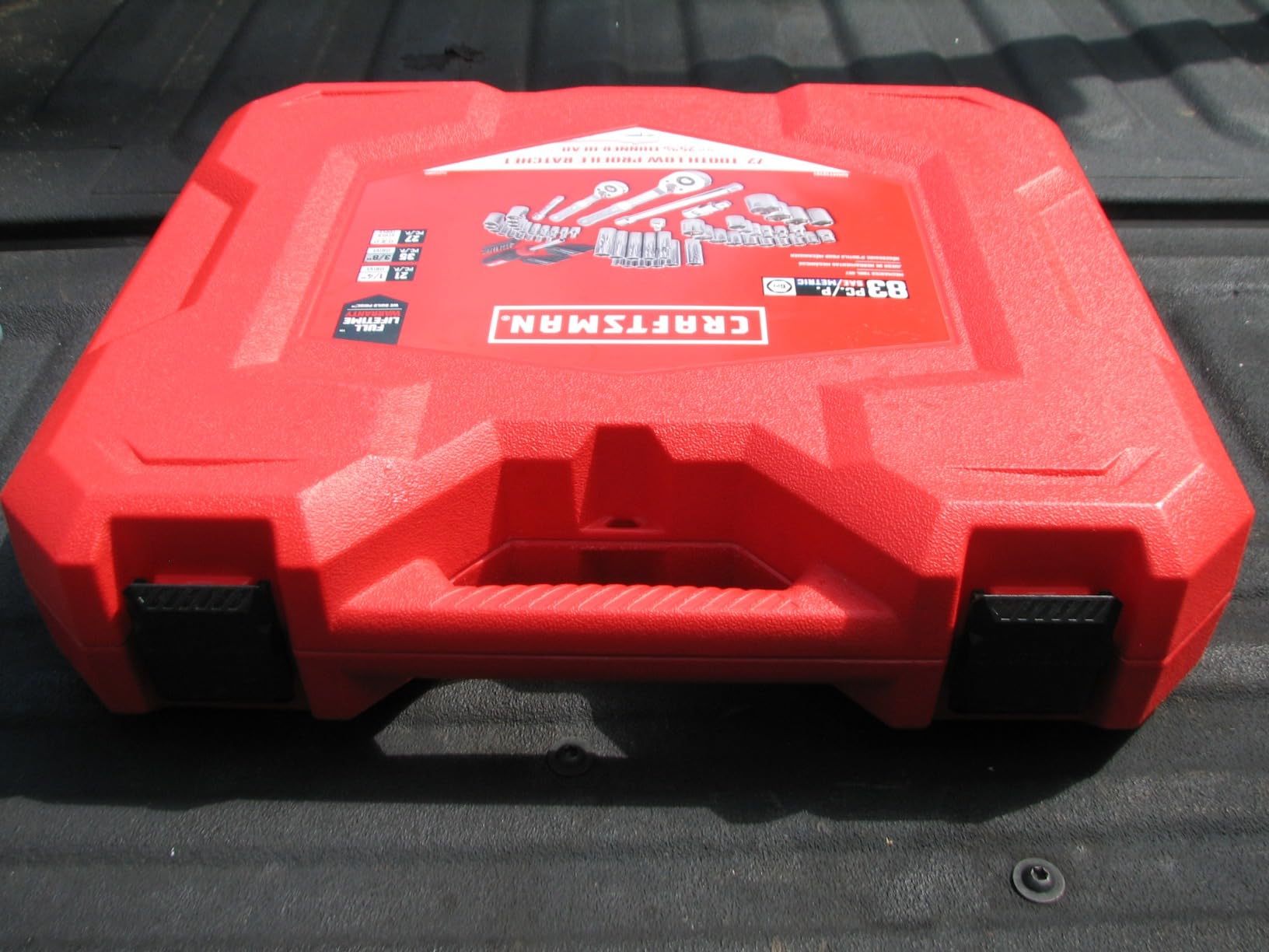 CRAFTSMAN Mechanics Tool Set, 83 Piece Hand Tool and Socket Set SAE/Metric (CMMT12121) customer photo 1