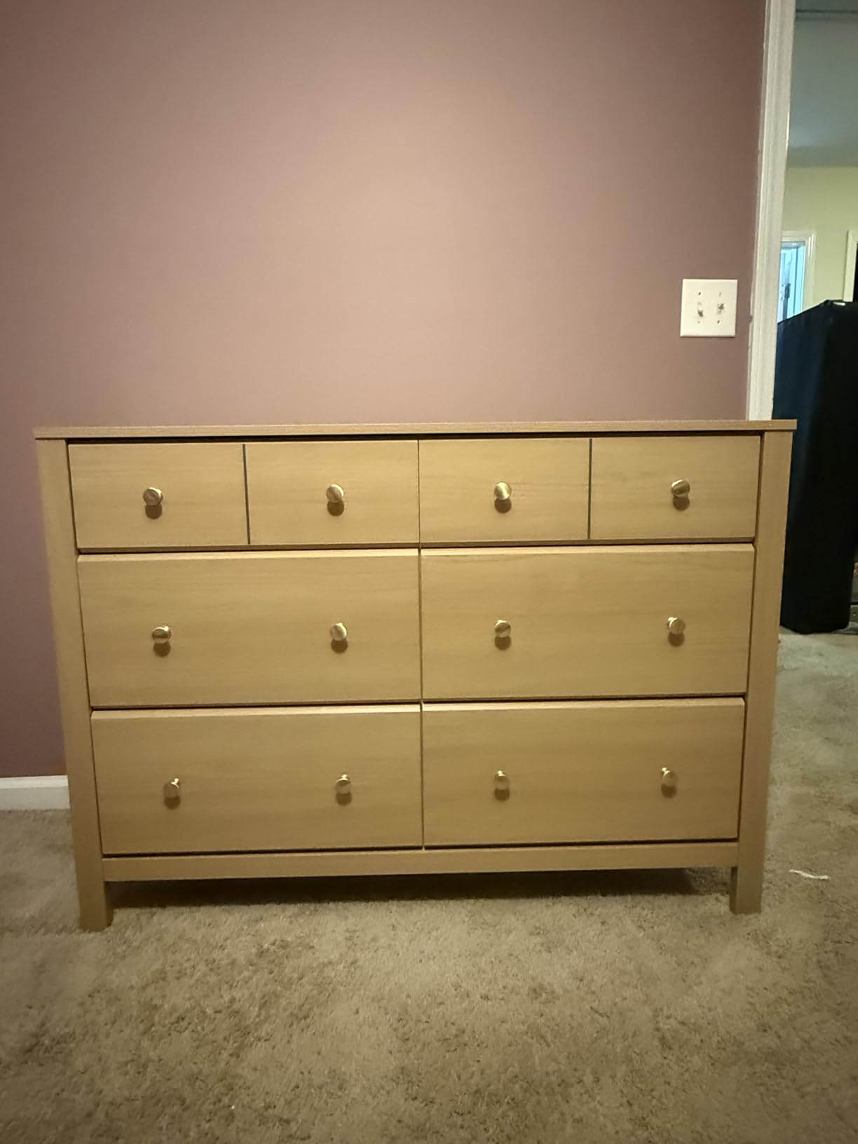 Storkcraft Horizon 6 Drawer Dresser, Driftwood customer photo 1