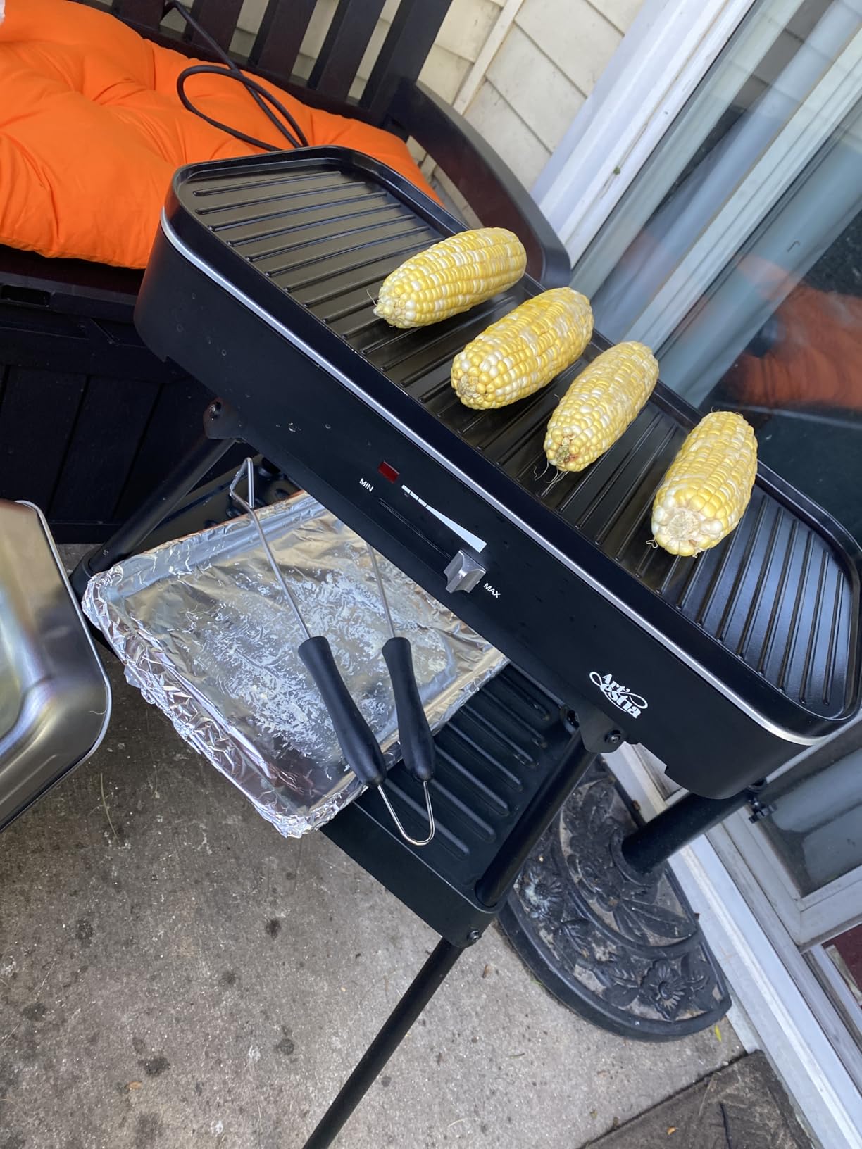 Artestia 1800W Compact Electric Grill for Apartment Balcony customer photo 1