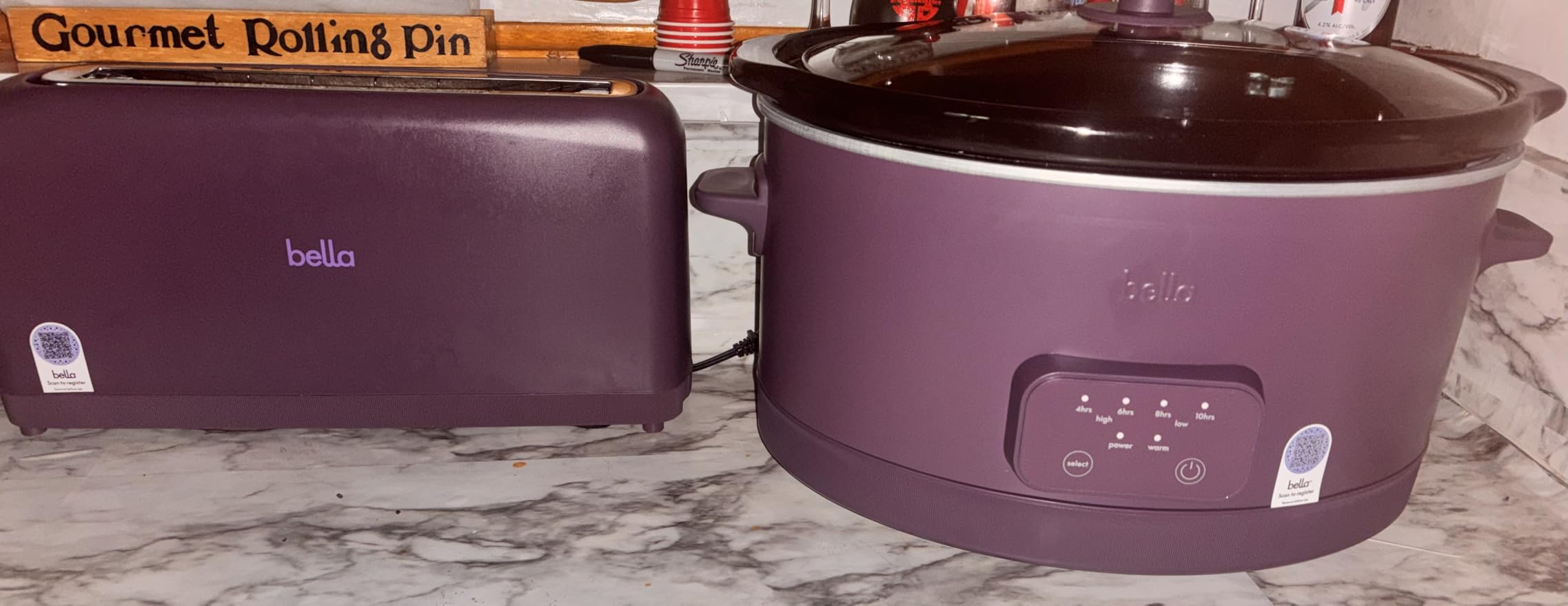 bella SAVOR 6qt Programmable Non-Toxic Slow Cooker, Surf customer photo 1