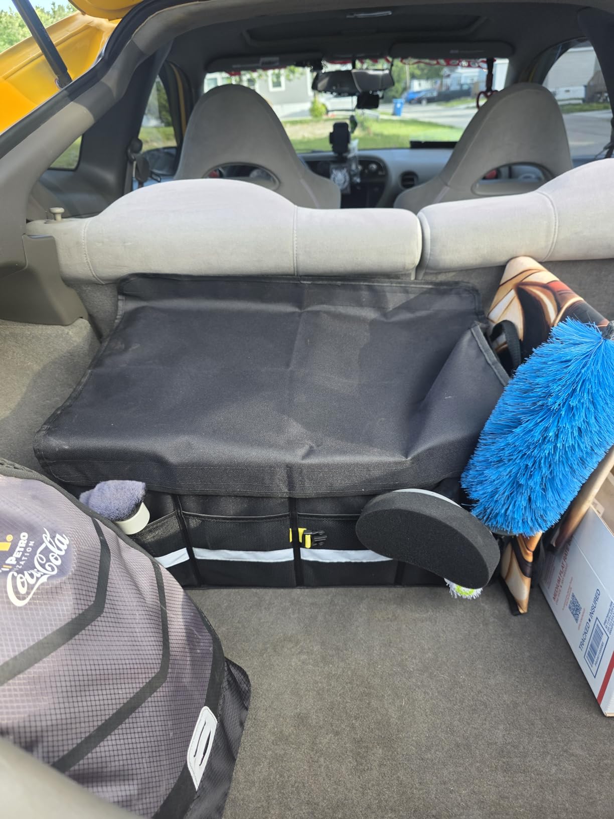 Oasser Trunk Organizer 95L with 20L Removable Cooler Bag for SUV customer photo 2
