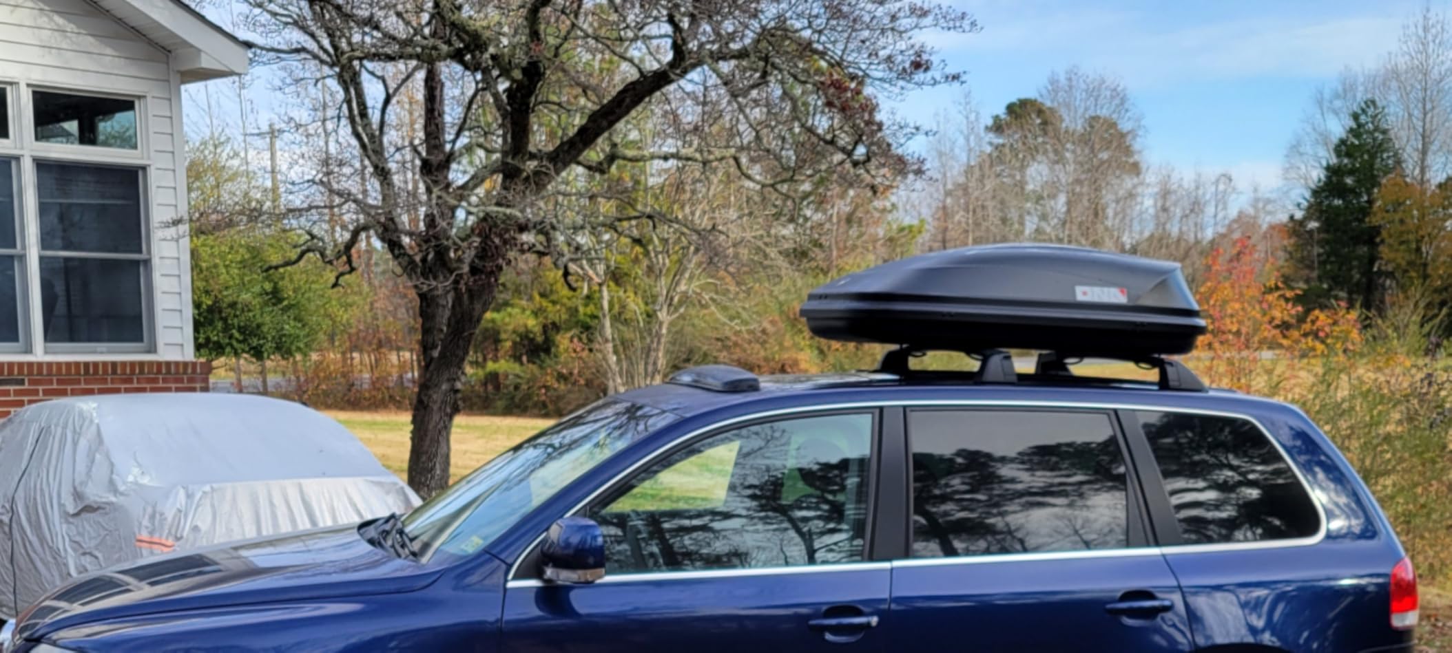 Hard Shell Roof Top Cargo Carrier Waterproof Travel Luggage Box customer photo 1