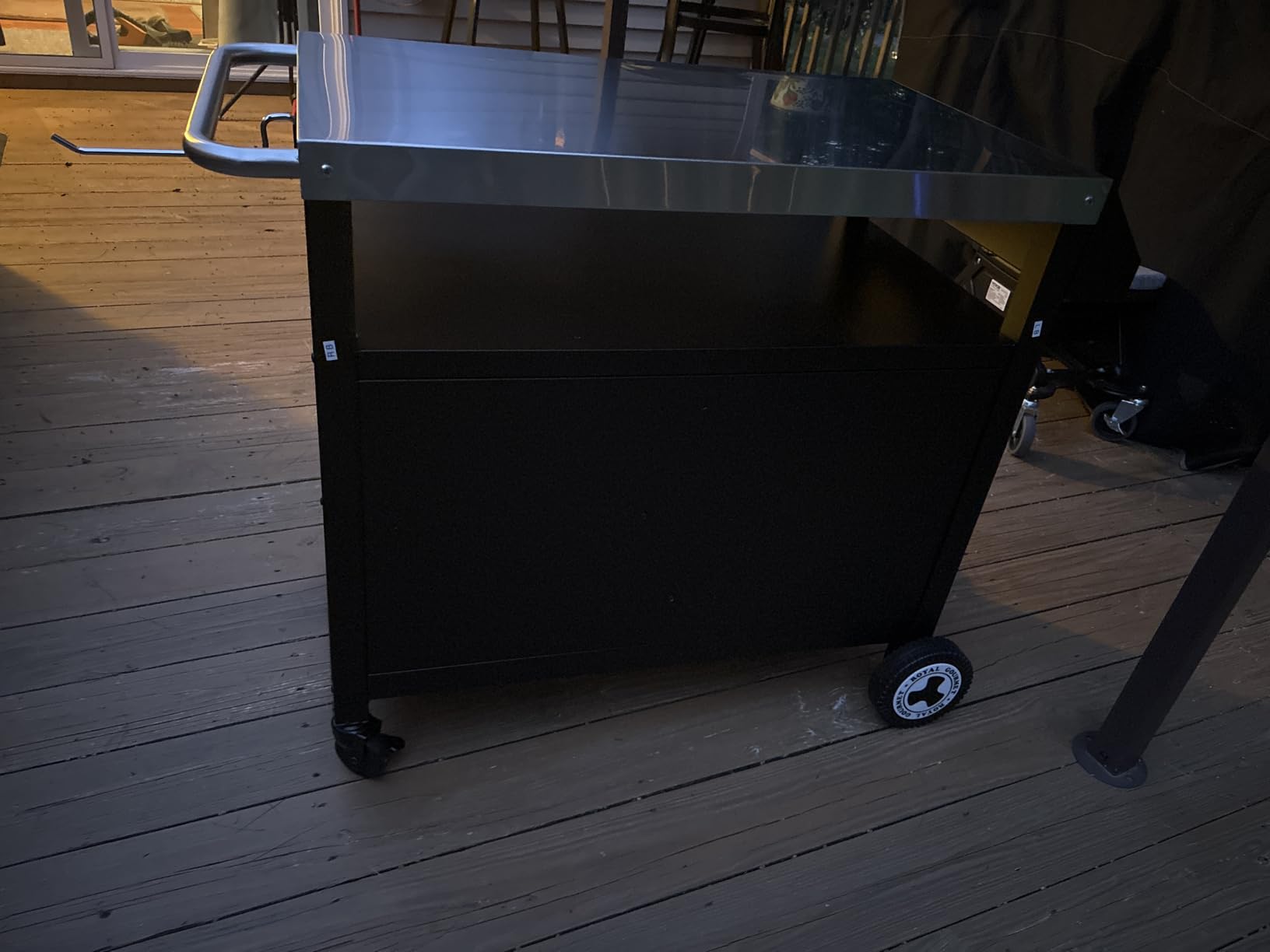 PC3403S Outdoor Grill Cart with Wheels Black customer photo 1