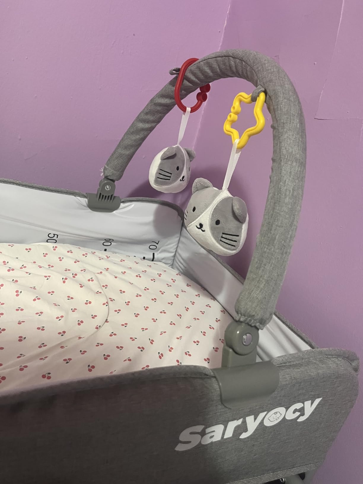 Baby Changing Table, Mobile Folding Diaper Changing Station customer photo 2