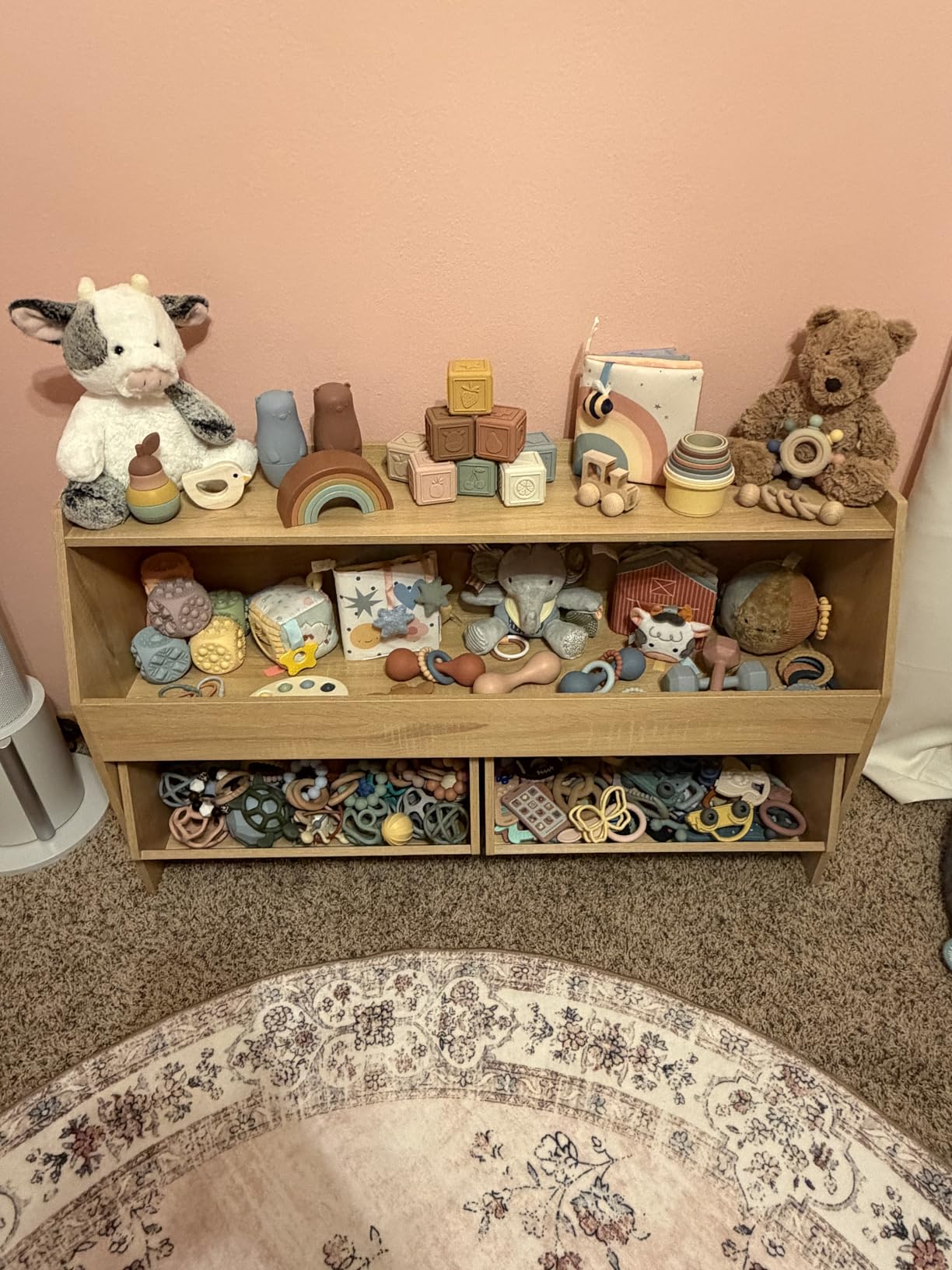Kids Toy Storage Organizer, Kids Toy Organizer, Playroom Organization customer photo 2
