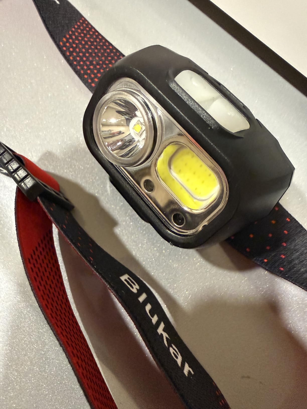 Blukar LED Headlamp Rechargeable, 2000L Super Bright Headlight Flashlight customer photo 1
