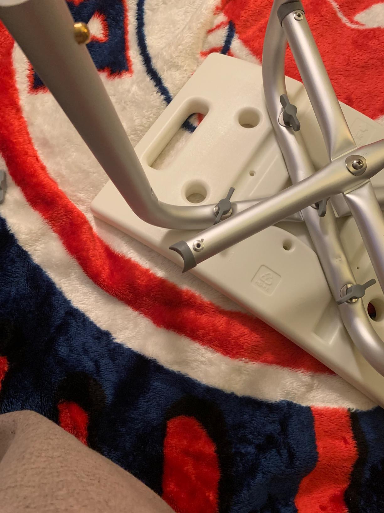 Dr Kays Shower Chair for Inside Shower Bench for Bathtub 350lb Support customer photo 1