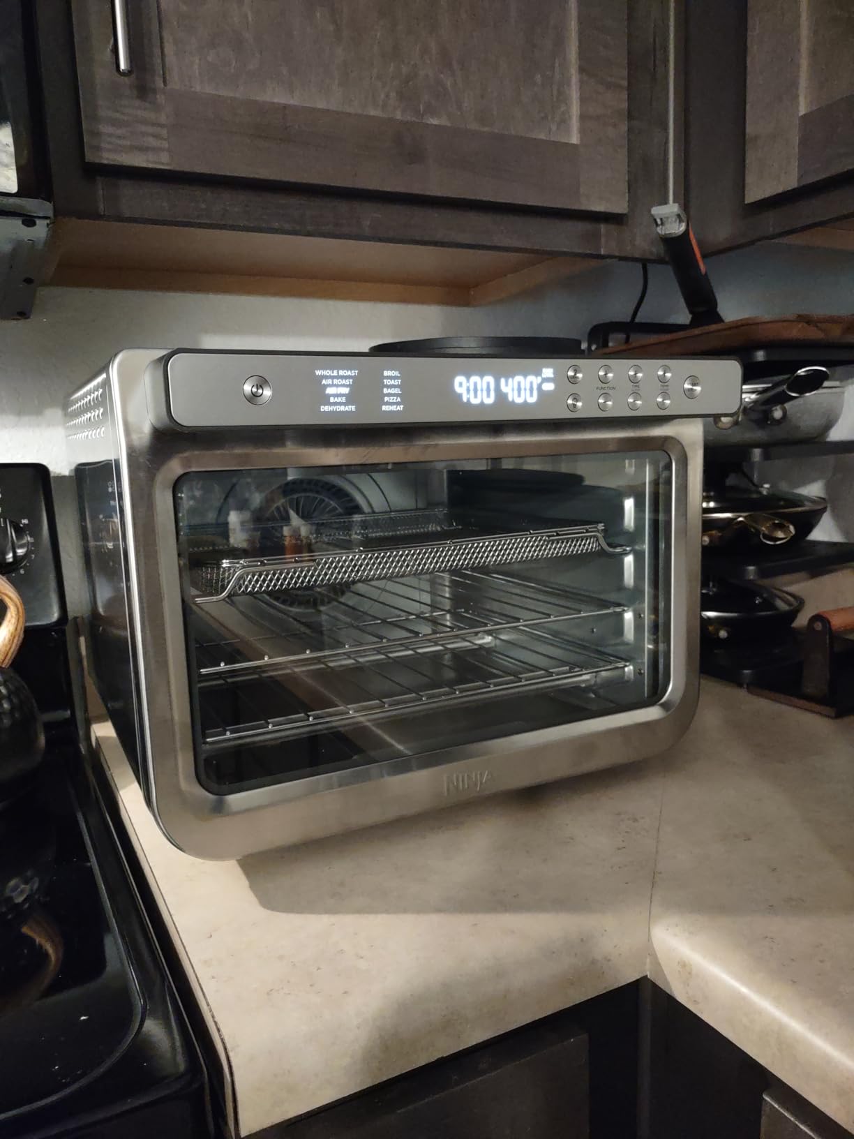 Ninja Prestige Smart XL Countertop Oven, 10-in-1, Stainless Steel, DT501 customer photo 1