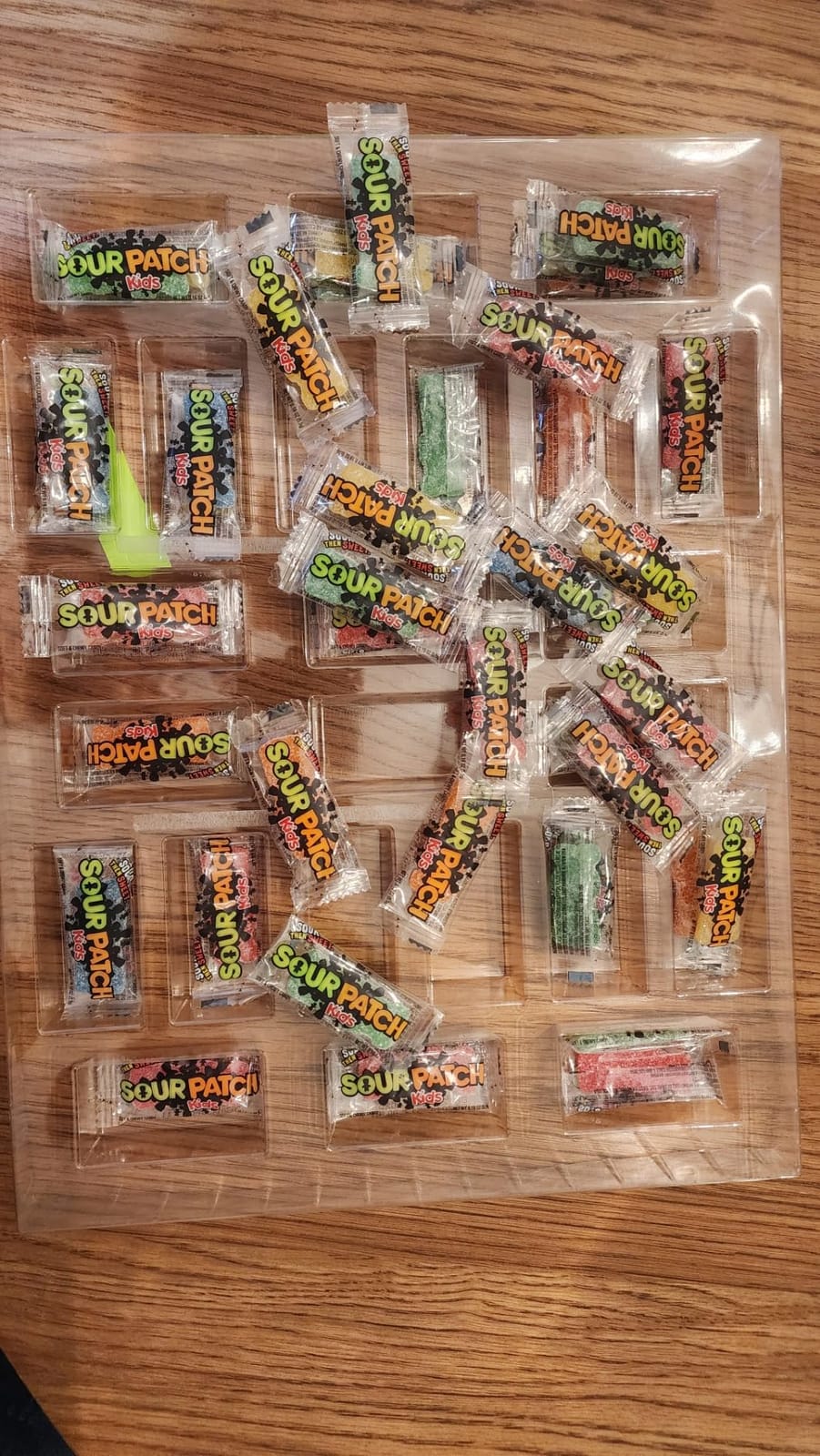 SOUR PATCH KIDS Soft & Chewy Candy Holiday Advent Calendar, 24 Days customer photo 2