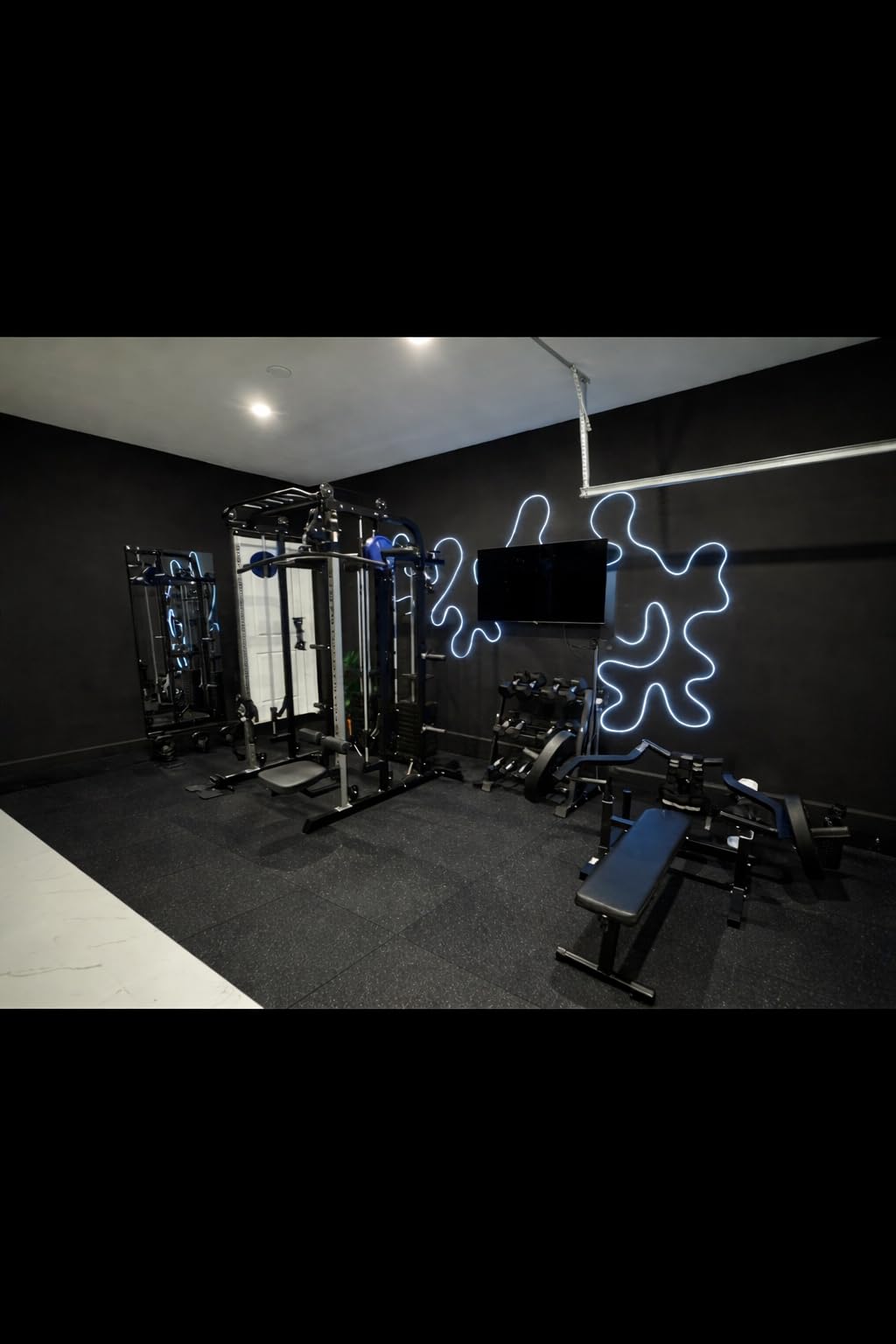 DONOW Smith Machine with Weight Stacks Home Gym System Cable Crossover customer photo 1