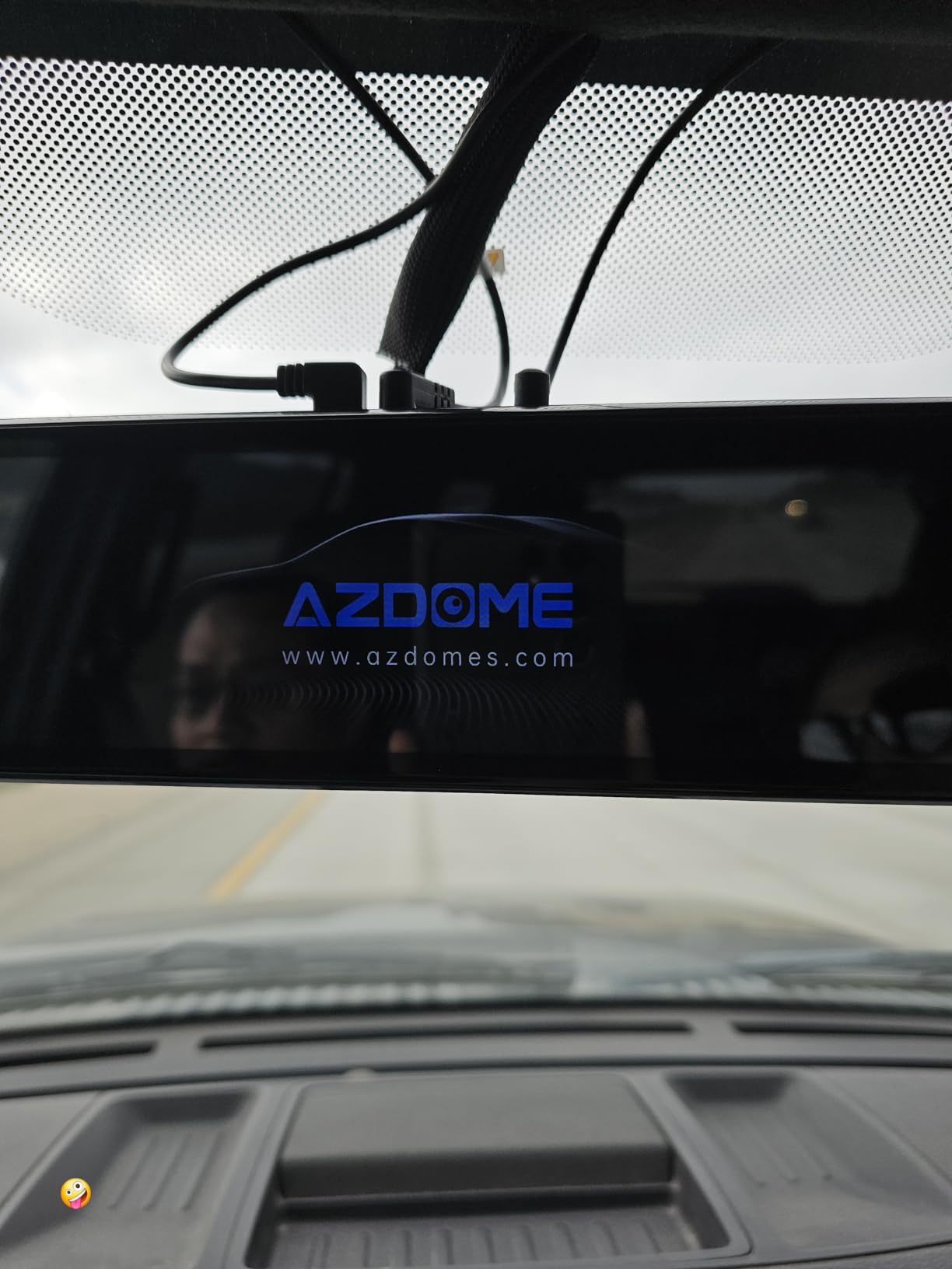 AZDOME PG17 2CH Mirror Dash Cam 4K - 12