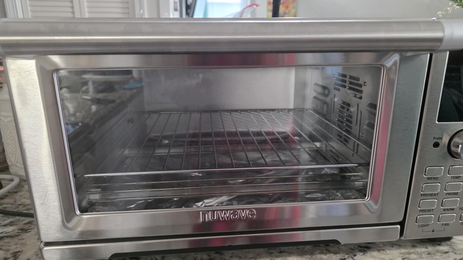Nuwave Bravo XL Pro Air Fryer Toaster Oven w/Grill Combo, 2026 New System customer photo 2