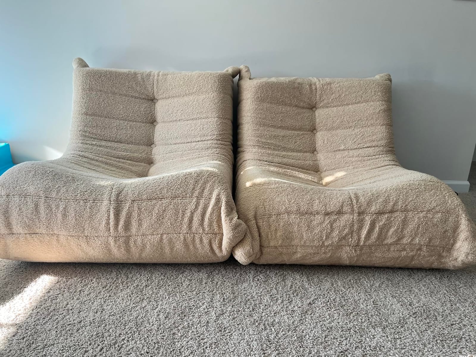 Hobestluk Big Bean Bag Chairs for Adults Fireside BeanBag Couch Togo Sofa customer photo 2