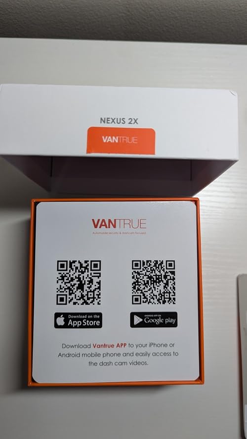 Vantrue N2X 2.7K Dash Cam Front and Inside, STARVIS 2 PlatePix Car Camera customer photo 2
