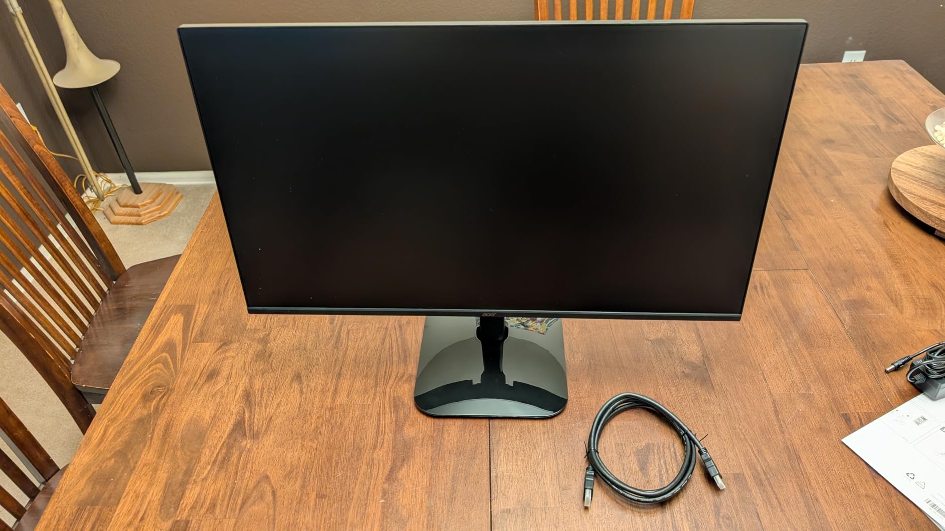 Acer 27in FHD 1920x1080 IPS 120Hz Office Monitor KB272 G0bi | 1ms, AdaptiveSync (FreeSync Compatible), sRGB 99%, HDMI, VGA, VESA Mountable, Bluelight Filter, Flickerless Technology customer photo 2