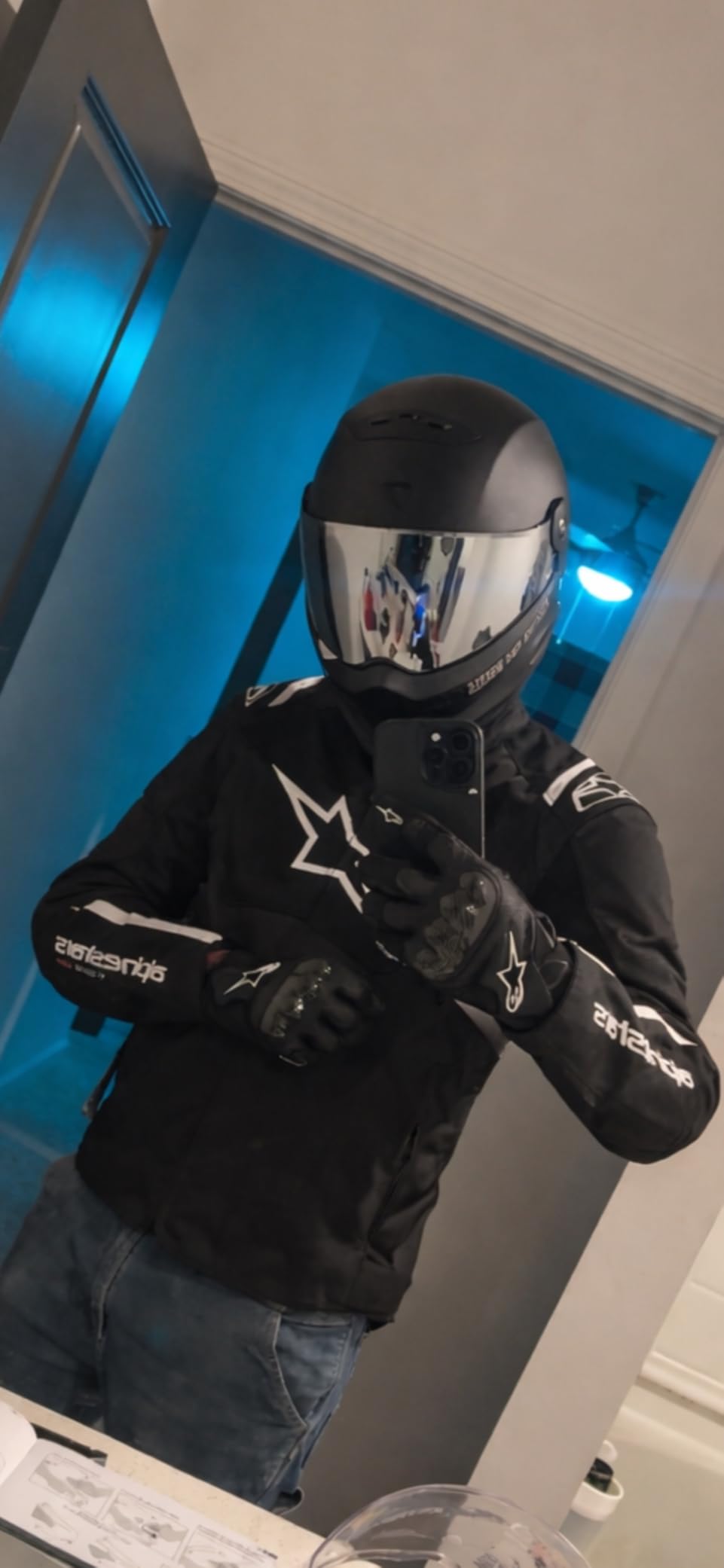ScorpionEXO Covert FX Full Face Motorcycle Helmet Street Fighter customer photo 2