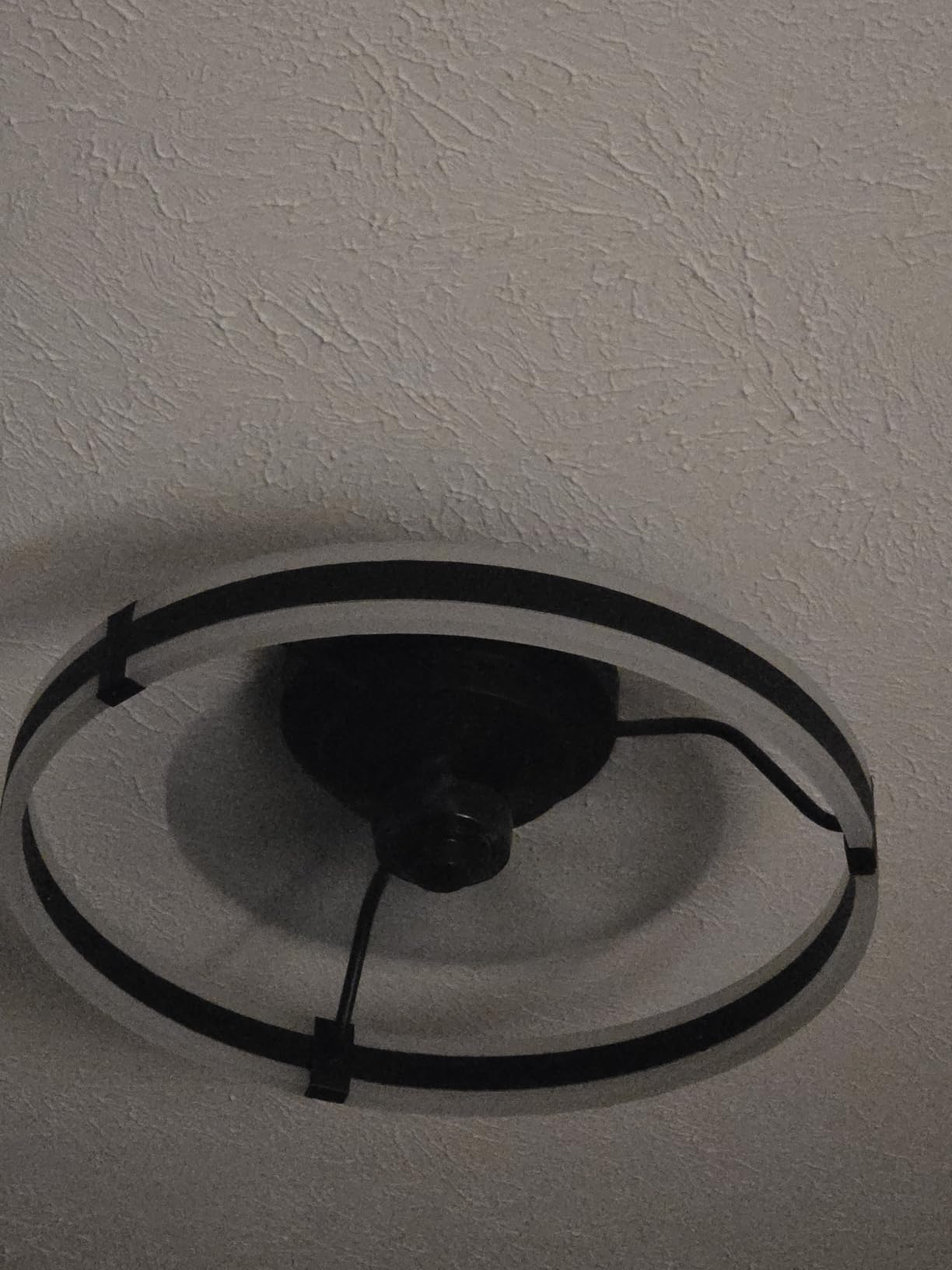 ZMISHIBO Low Profile 19.7'' Ceiling Fans with Lights and Remote, Black customer photo 1