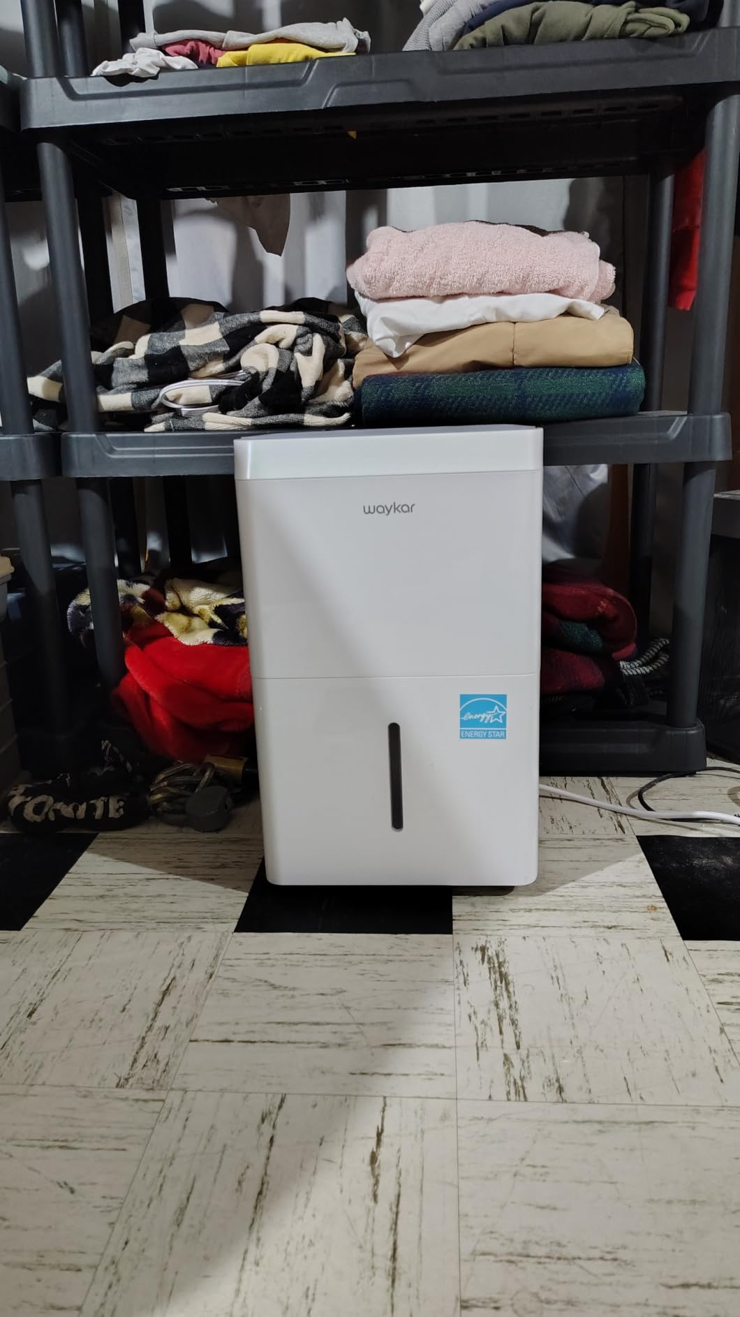 Waykar 6000 Sq.Ft Energy Star Dehumidifier for Basement & Home, 120 Pint/Day with Drain Hose & Tank, Ultra Quiet (40 dB), Smart Auto Comfort Mode customer photo 1