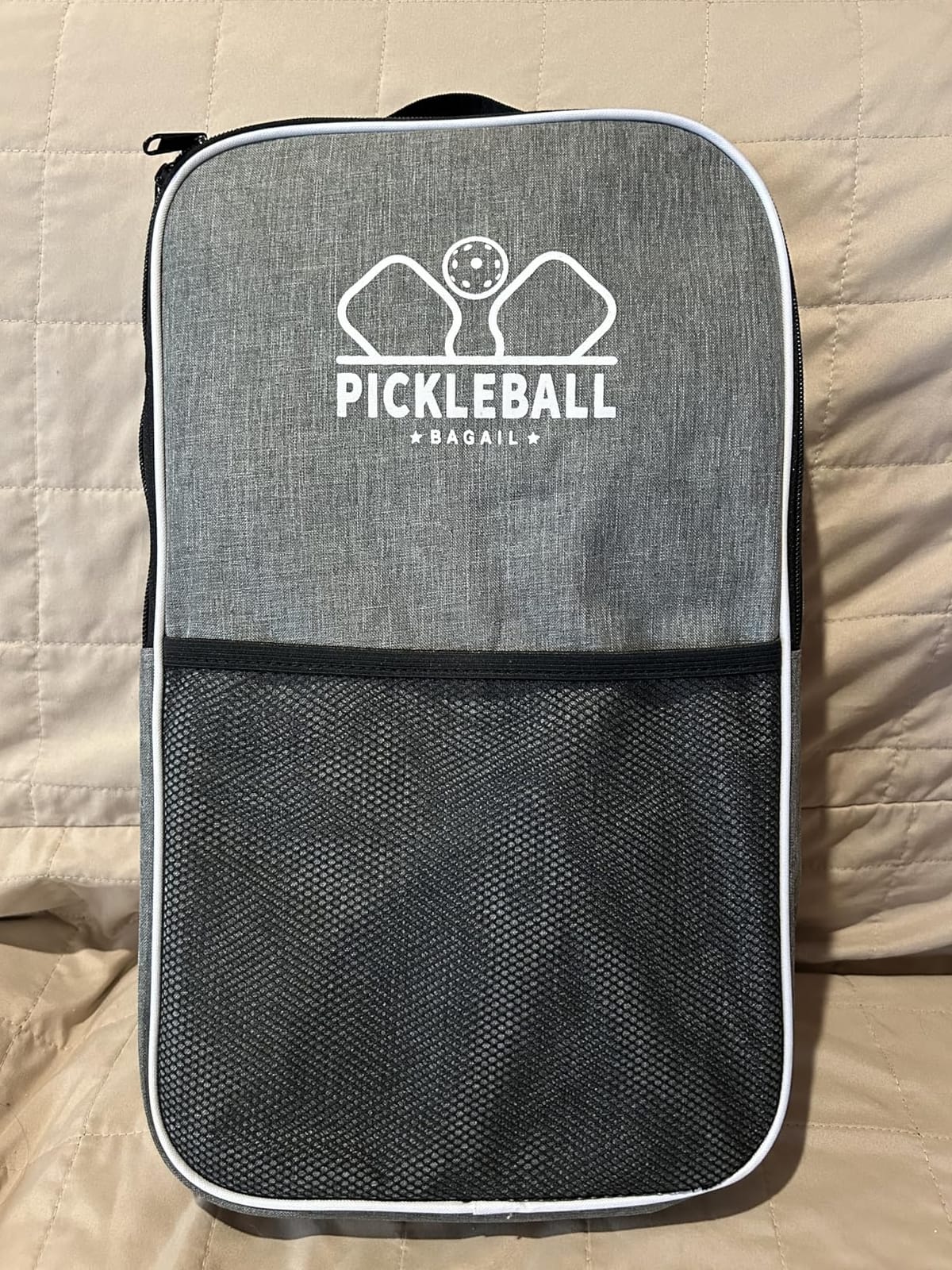BAGAIL Pickleball Paddles, USAPA Approved Fiberglass Surface Pickleball Set, Lightweight Pickle Ball Rackets with 4 Balls, 1 Bag, Designed in California for Traction and Stability customer photo 2