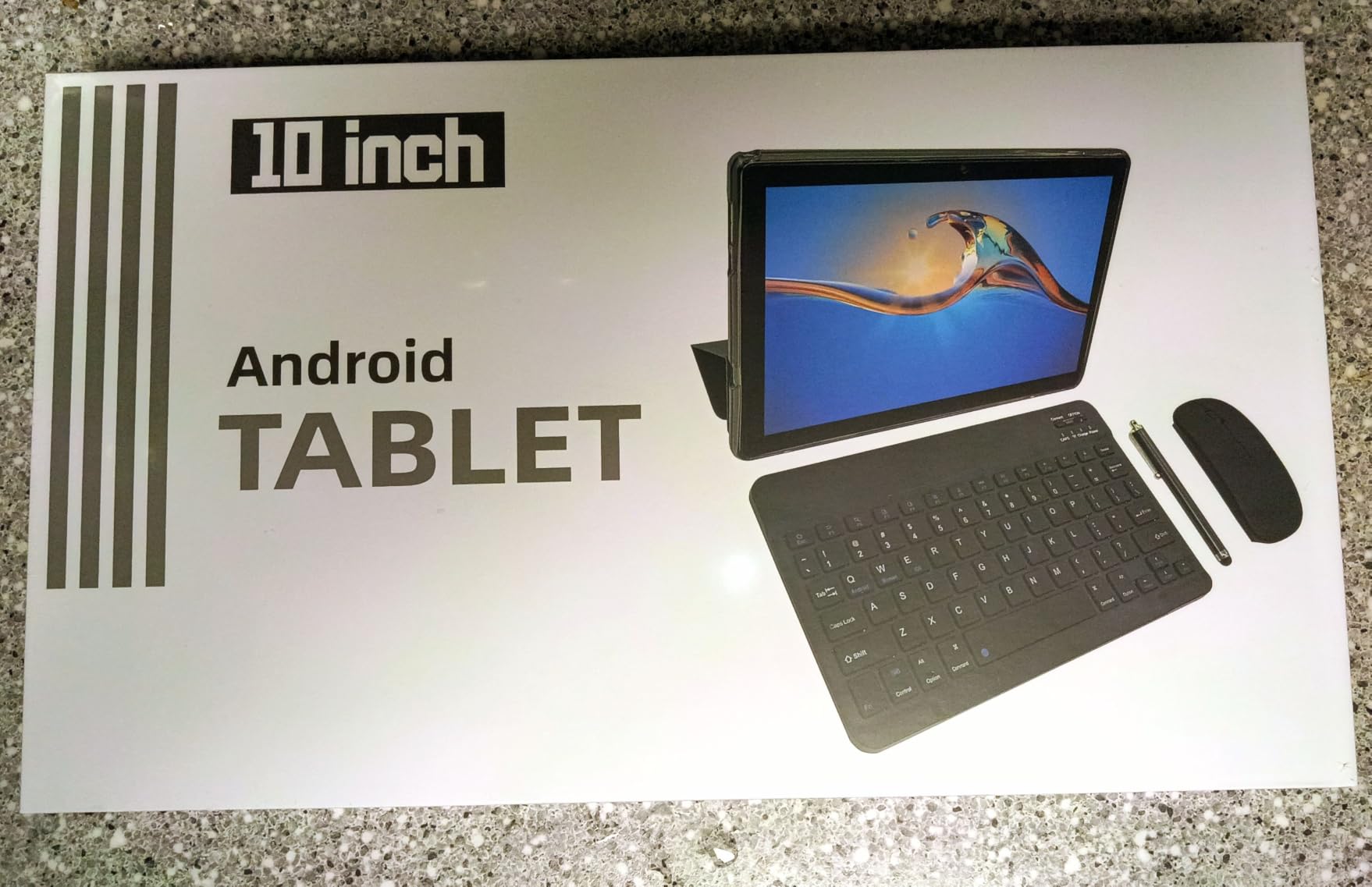 CUPEISI Android 16 Tablet 10 Inch, 20GB RAM+128GB ROM/2TB Expandable, 2.0GHz Octa-core Processor, 1280*800 HD Screen, 5G WiFi6 BT5.0, 2 in 1 Tablets with Keyboard Case Mouse Stylus, Widevine L1 Orange customer photo 2