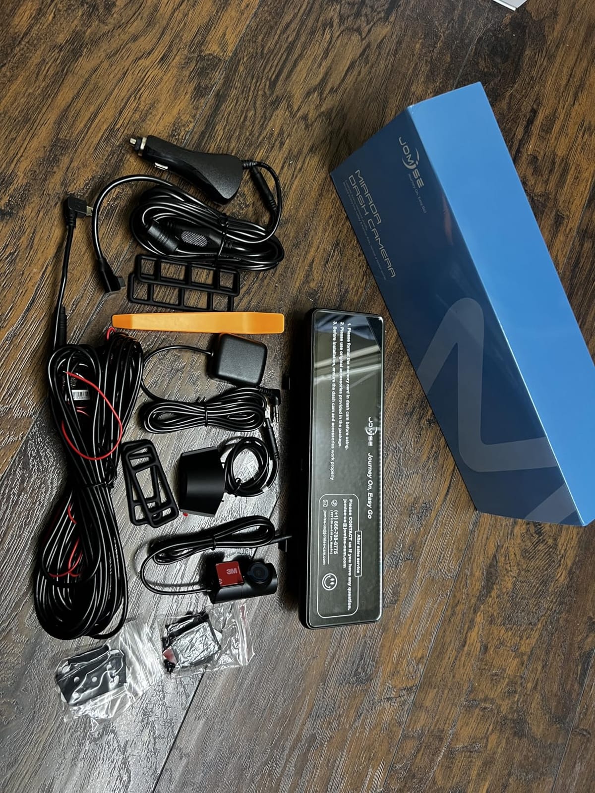 T860+ Mirror Dash Cam 4K Front and 2.5K Rear, Rear View Mirror Camera customer photo 1