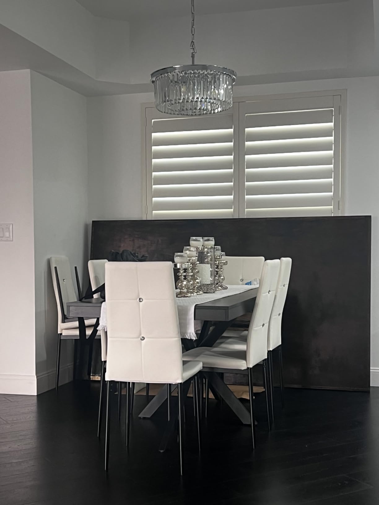 Extendable Dining Room Table for 4 6 8,55