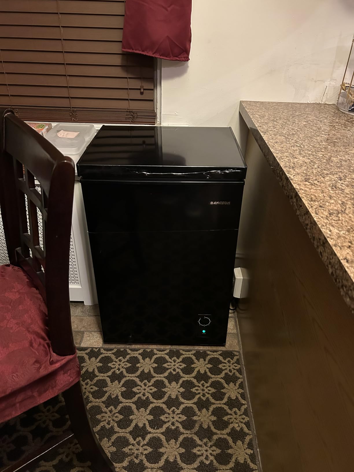 BANGSON 7.1 Cu.Ft Chest Freezer for Apartment, White customer photo 1