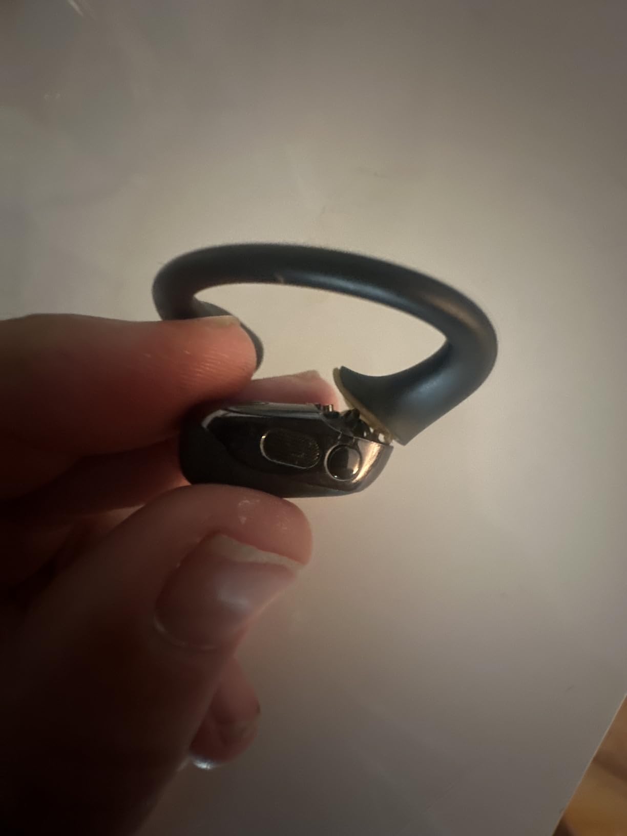SHOKZ OpenFit 2 Open-Ear Earhook Bluetooth Earbuds, Black,48H Playtime customer photo 2