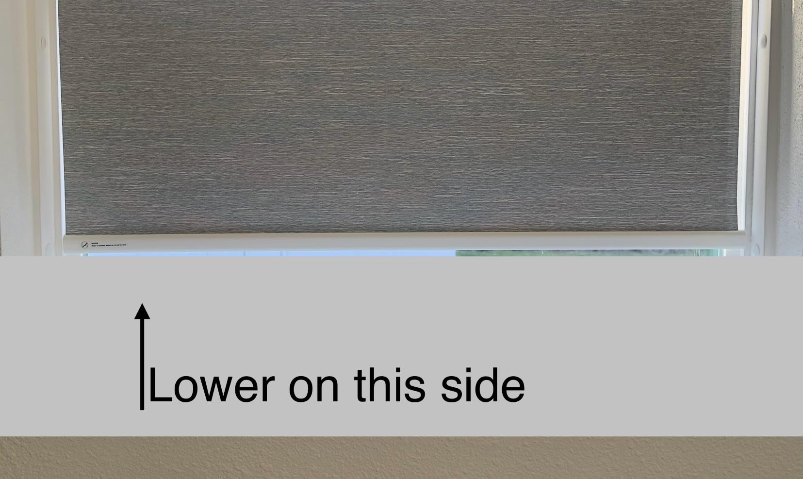 Motorized Blinds No Drill Automatic Blinds for Windows Cordless Roller Shades Electric Blinds with Remote Control Smart Blinds (White, 34.5 x 72) customer photo 2