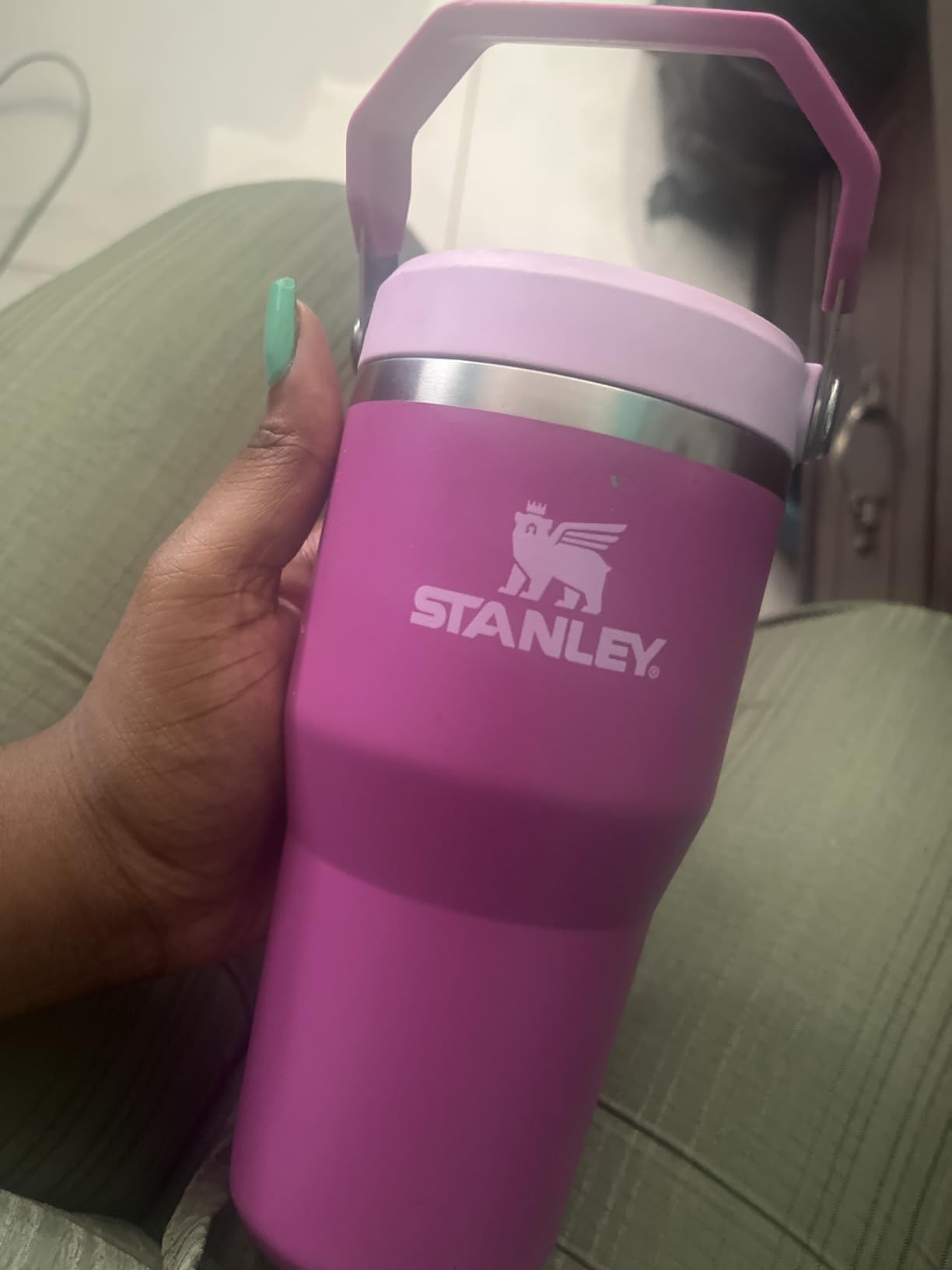 STANLEY IceFlow 2.0 Flip Straw Tumbler, 30 oz, Rose Quartz customer photo 2